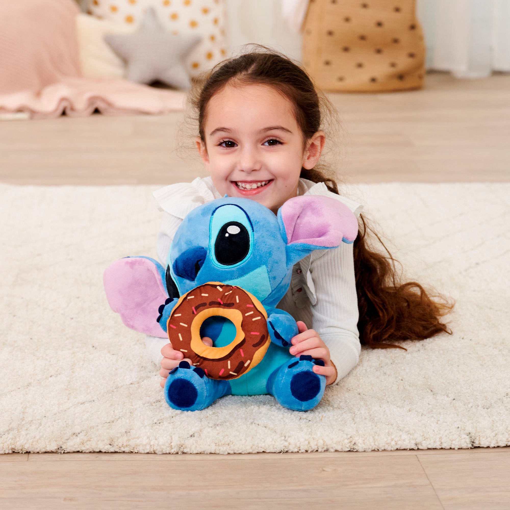 SIMBA Plüschfigur Disney Stitch mit Doughnut, günstig online kaufen