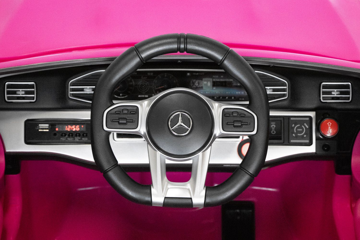 Pink M-Class Smarty Mercedes Kinderauto Elektro Elektro-Kinderauto