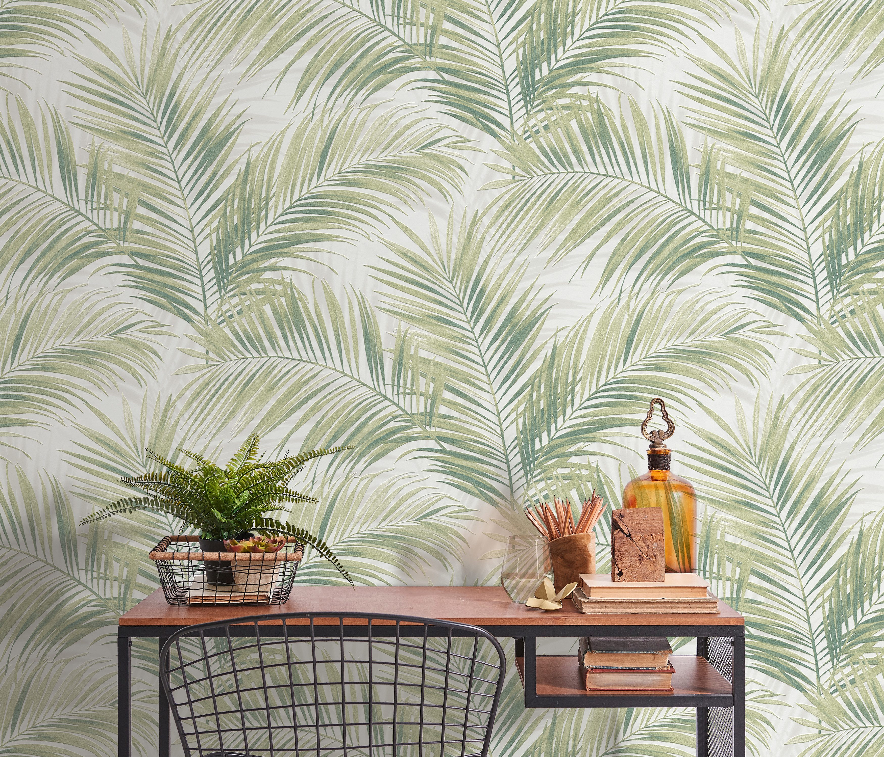 Erismann Vliestapete Vliestapete Botanisch grün Erismann 1053107 günstig online kaufen