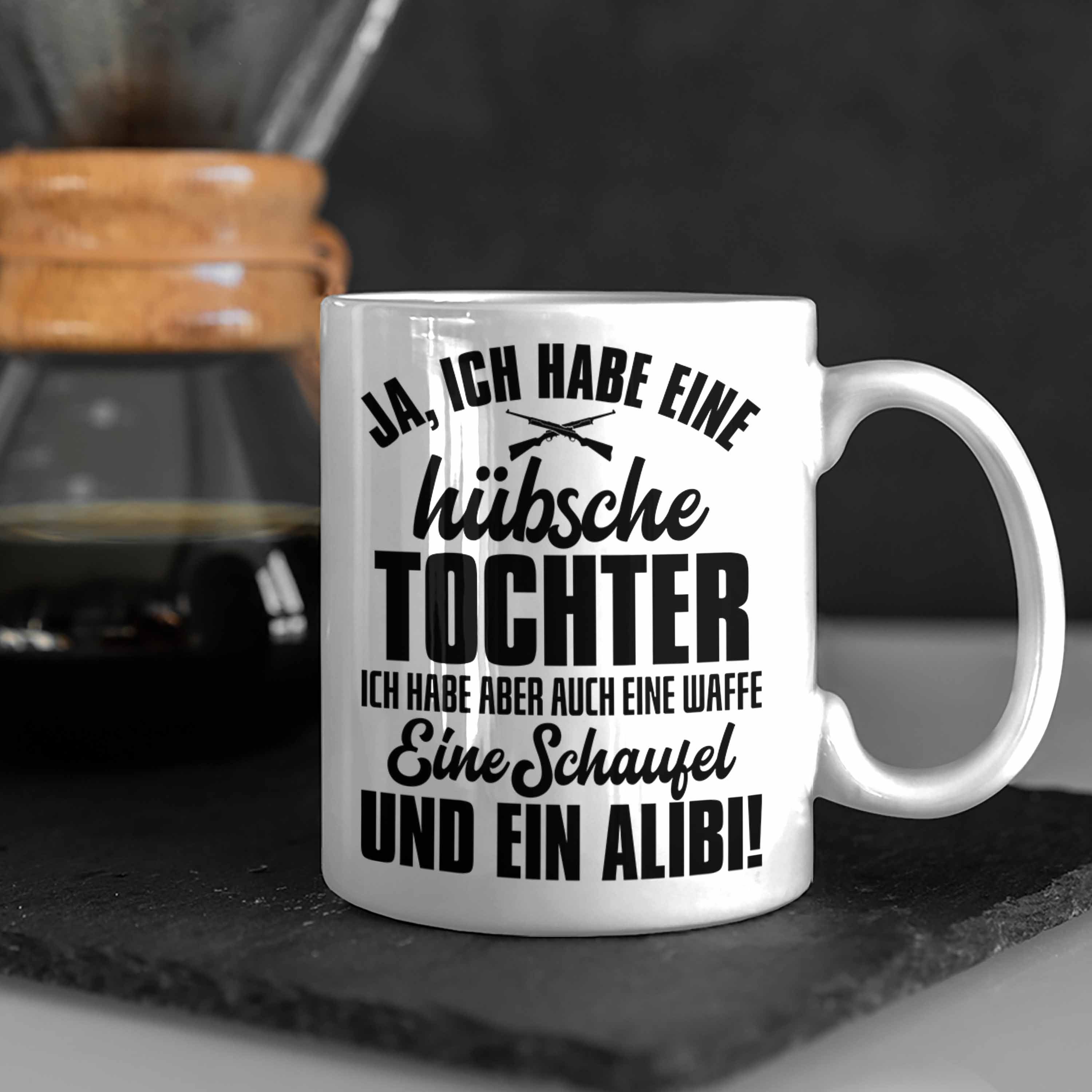 Trendation Tasse Trendation von Geschenk Weiss Vater Papa Tochter - Tochter für Tasse Hübsche Geschenkidee Kaffeetasse
