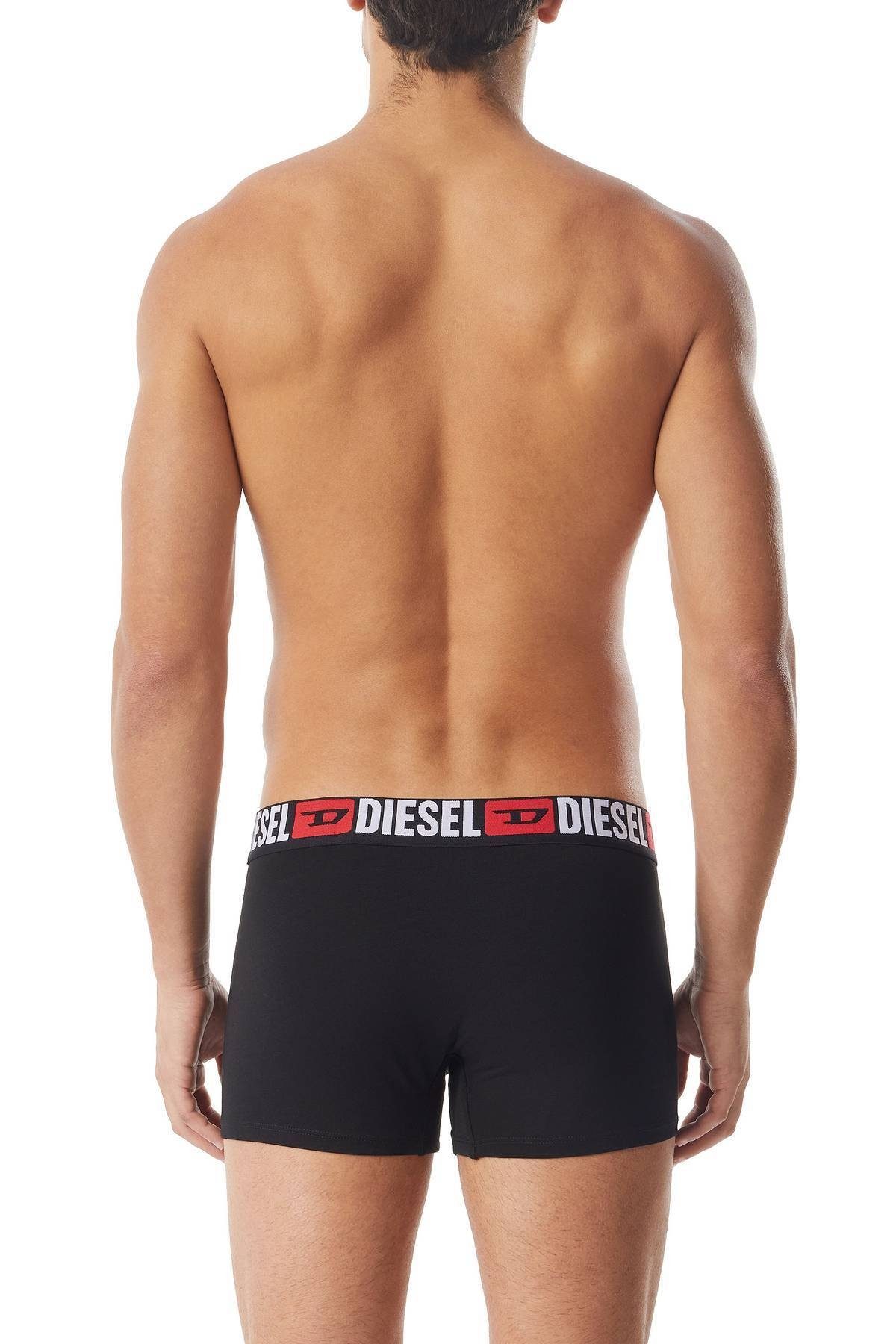 Diesel Boxer Pack 3 Schwarz/Weiß Herren Boxershorts UMBX-DAMIENTHREEPACK -