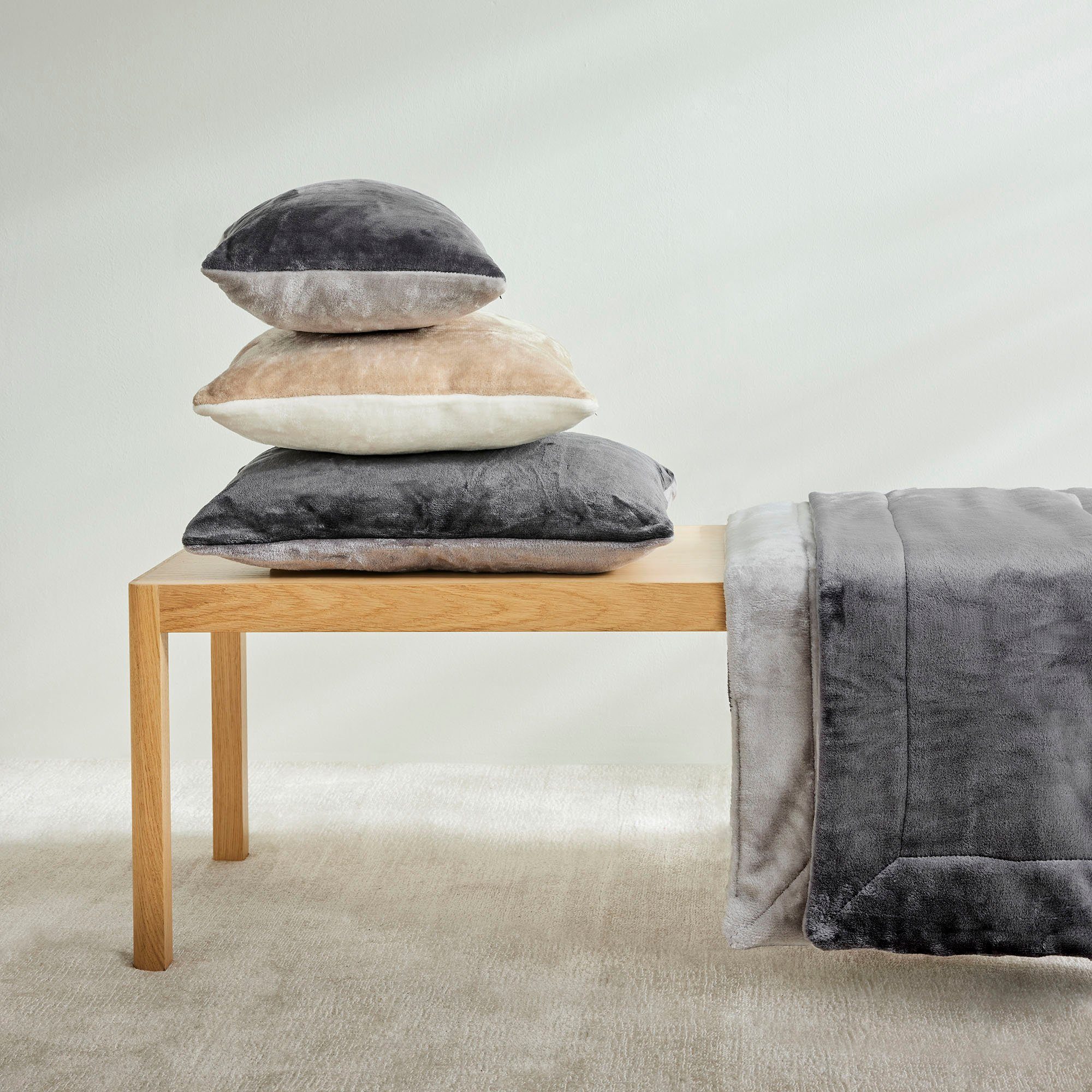 s.Oliver Dekokissen double soft Kissen s.Oliver, Kissenhüllen ohne Füllung, günstig online kaufen