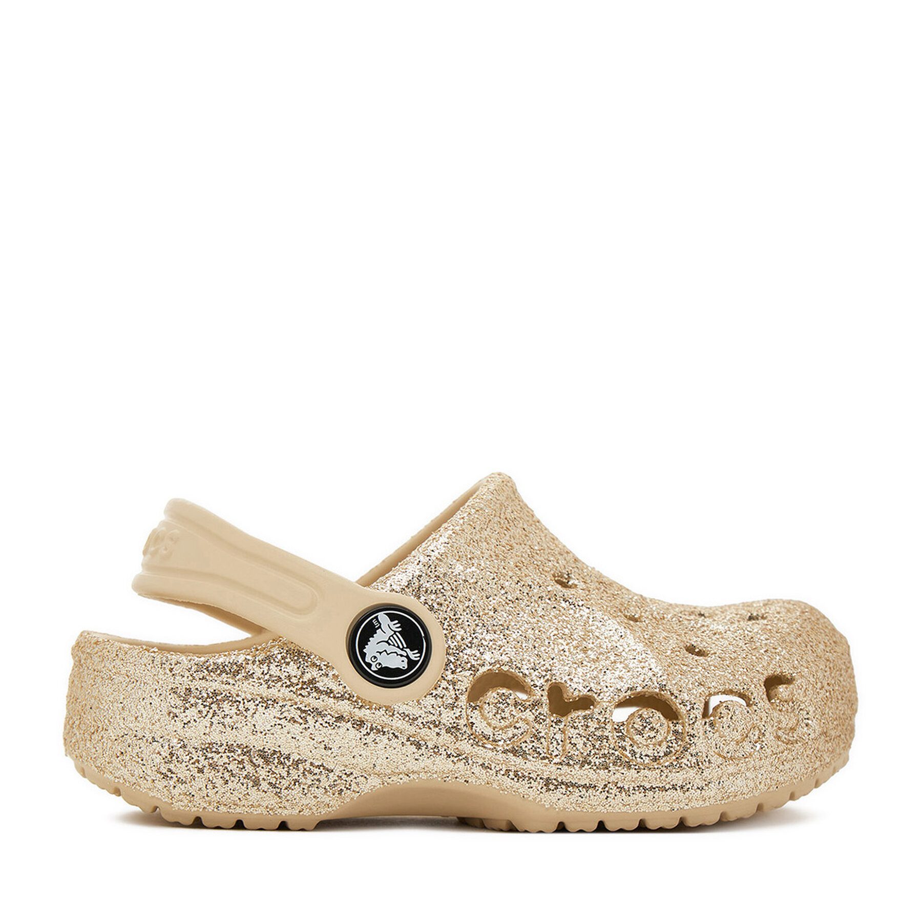 Crocs Crocs Mädchen-Flip-Flops Gold Badepantolette