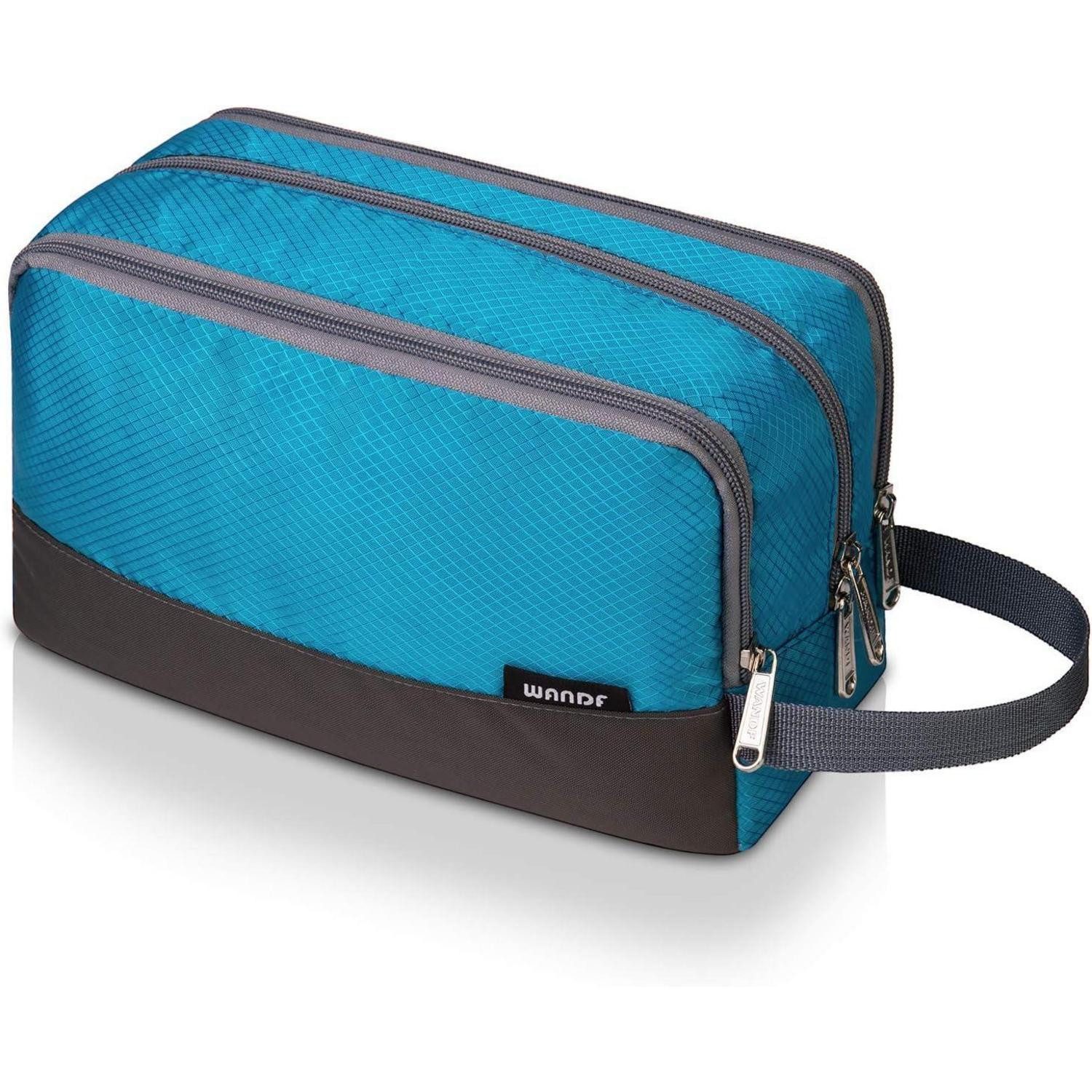 Kulturbeutel Kulturbeutel Herren Damen Reisezubehör Kosmetiktasche A Himmelblau