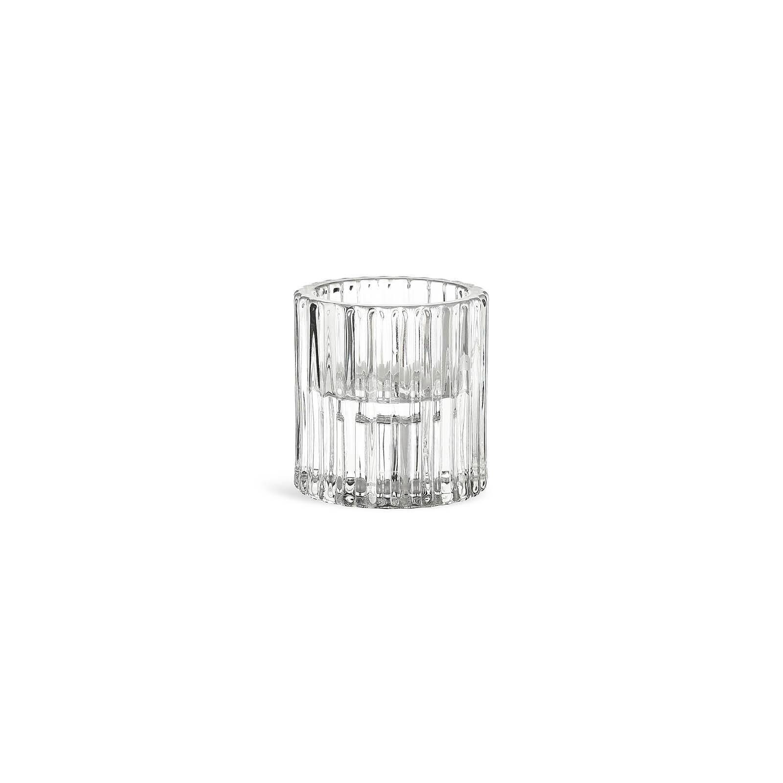 Depot Kerzenhalter »Kerzenhalter 2in1« (Packung, 1 St., 1 Stück  Kerzenhalter), aus Glas, Ø 6 Zentimeter, H 6 Zentimeter