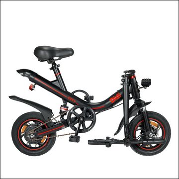 ENEWAY Faltrad Mini E-Faltrad Didi City, (Set), faltbar, klappbar, leicht zu transportieren, mit Tragegriff