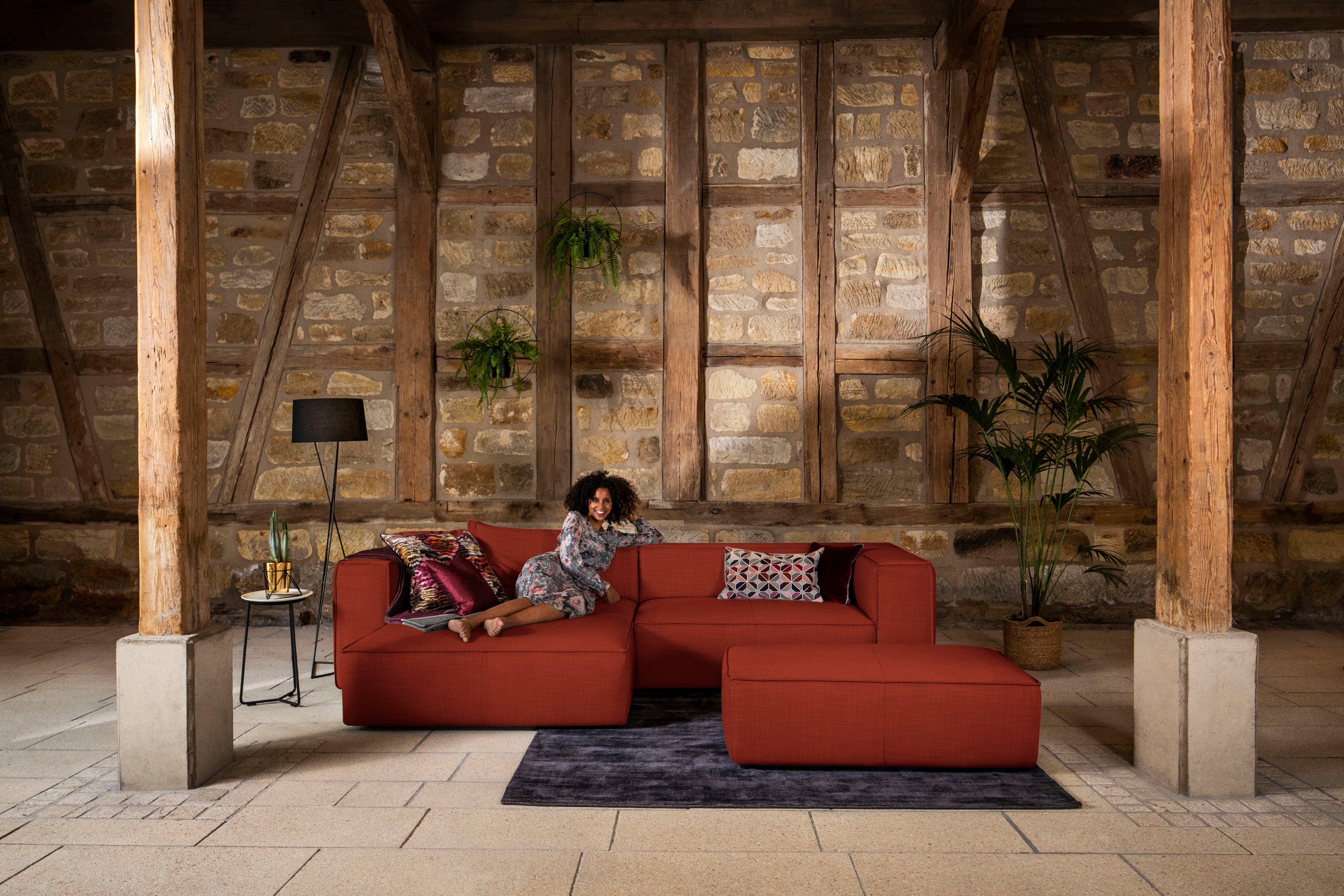 W.SCHILLIG Ecksofa around-the-block, modern und elegant, günstig online kaufen