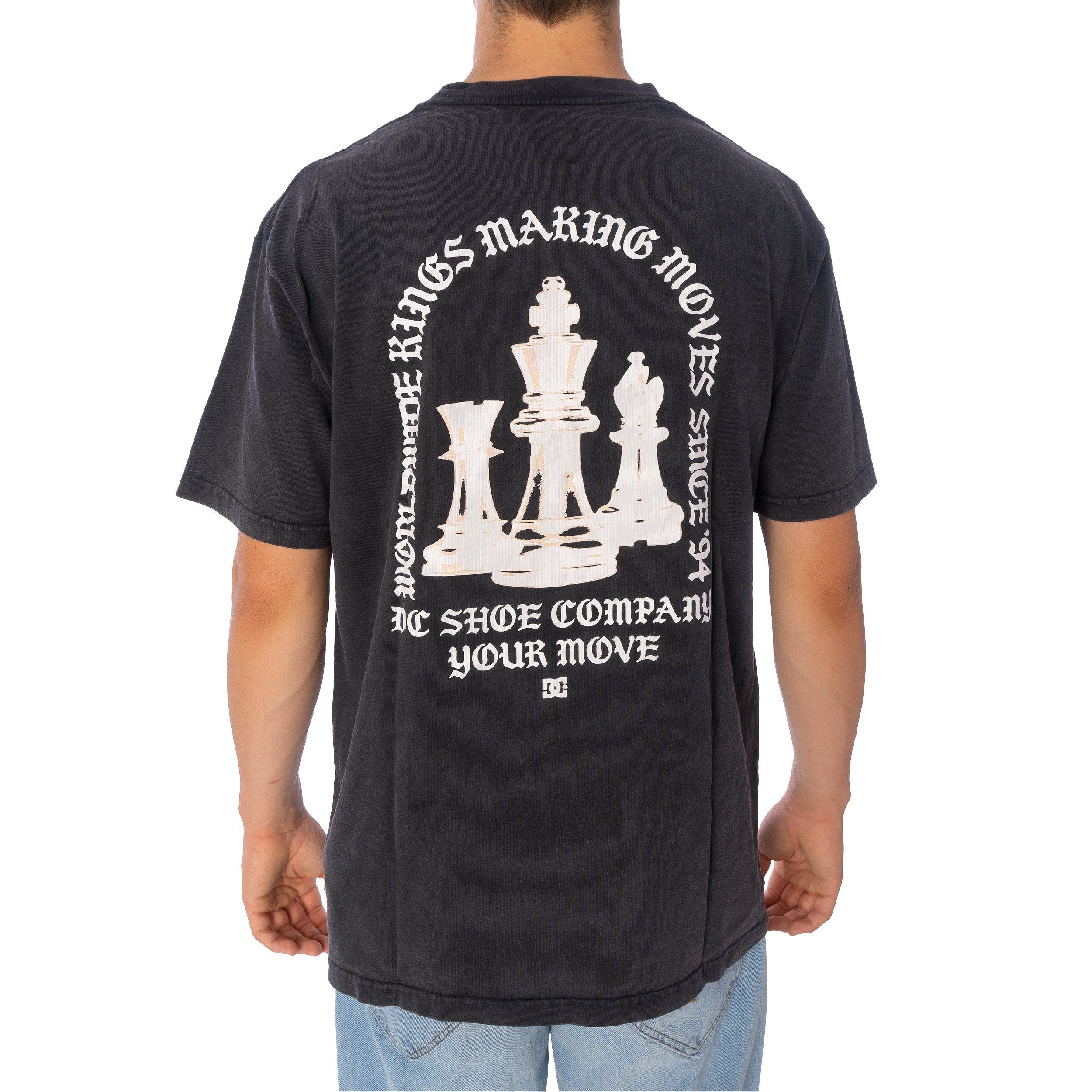 DC Shoes T-Shirt DC Shoes Kings Game T-Shirt Herren Shirt black acid (1-tlg)