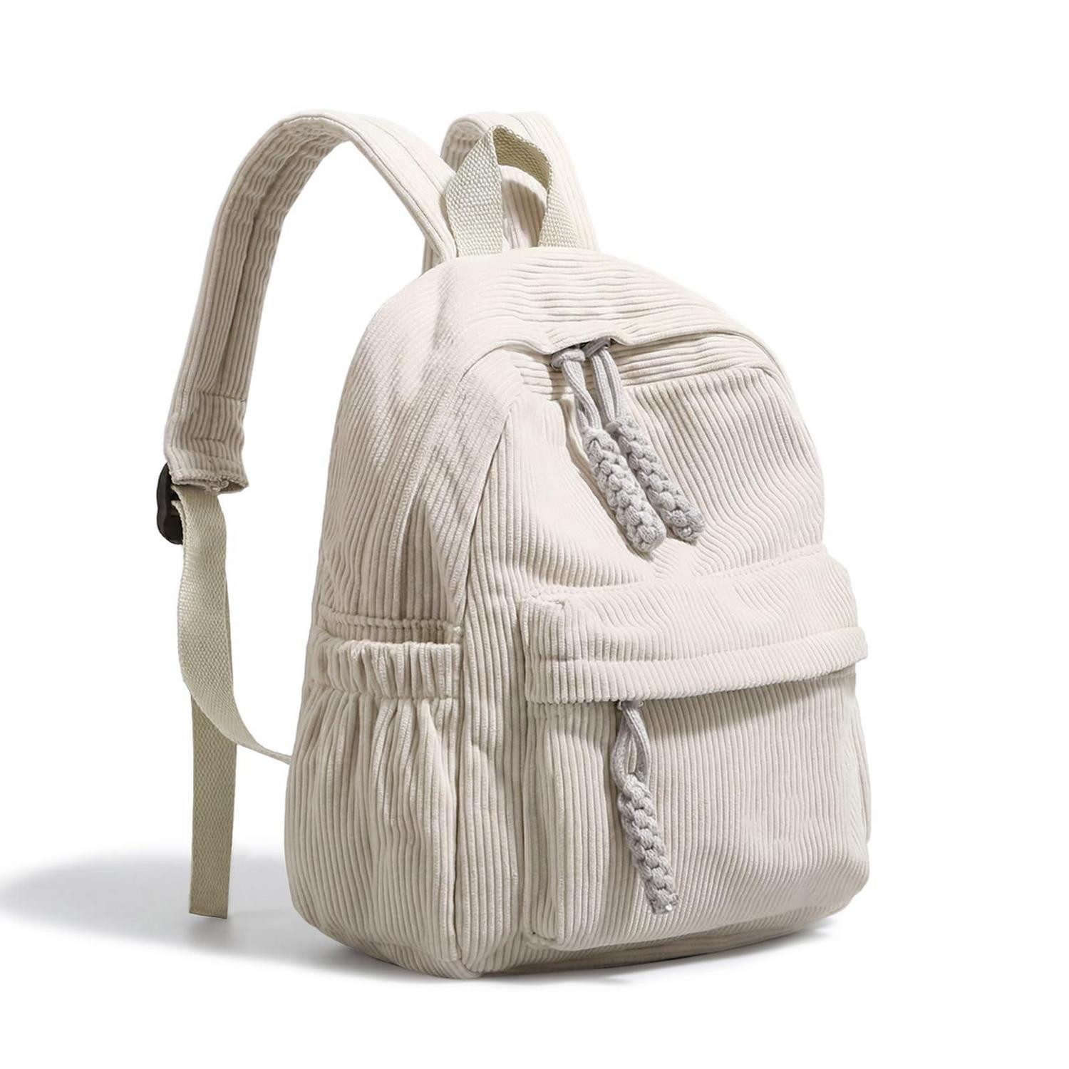 LuxusKollektion Daypack Cord Rucksack Daypack Beige
