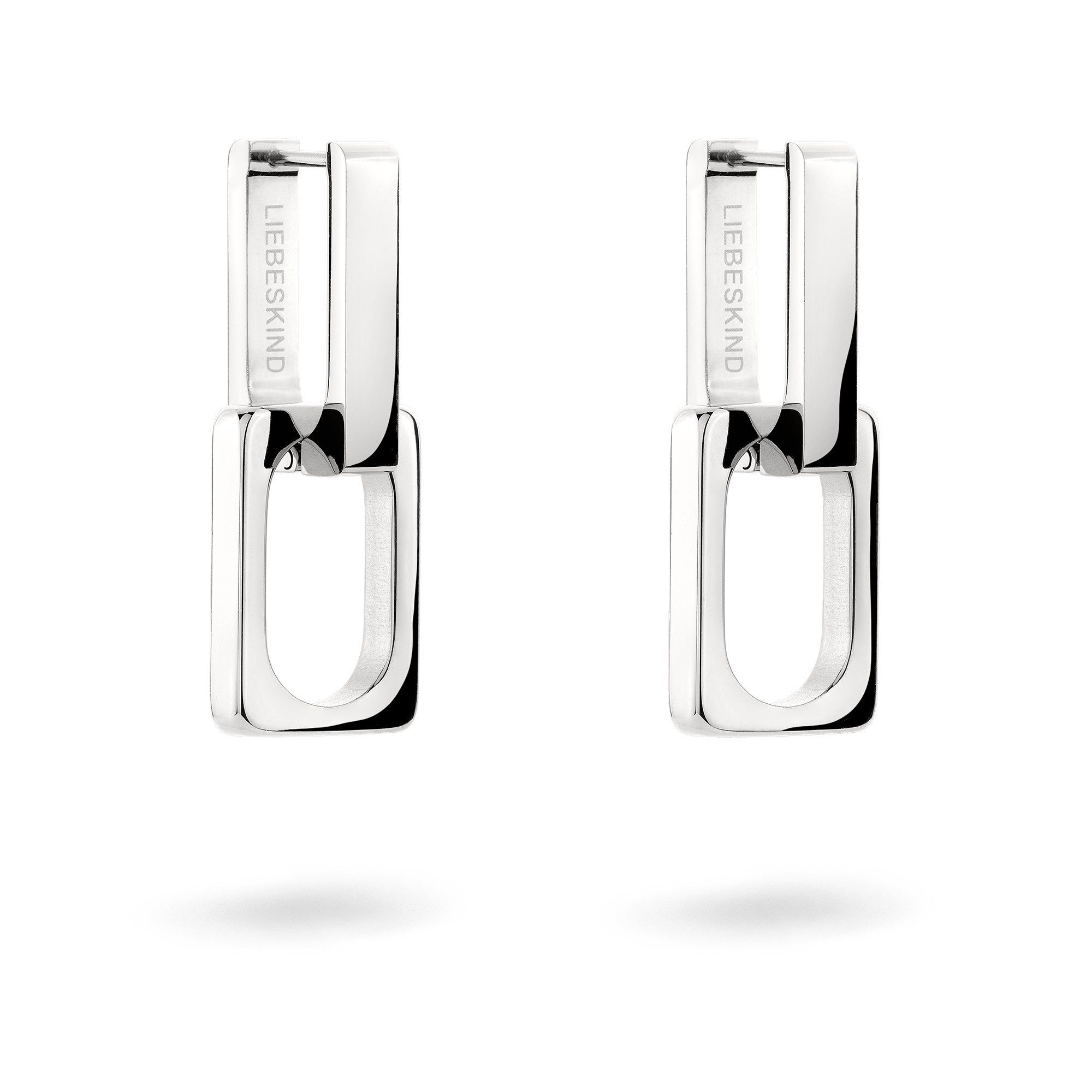 Liebeskind Berlin Paar Creolen Schmuck Geschenk Edelstahl Ohrringe Big Link günstig online kaufen