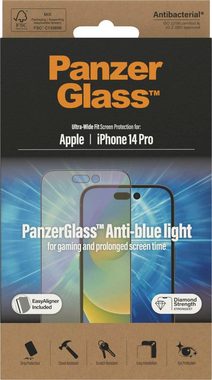 PanzerGlass iPhone 14 Pro Anti-Blue AB mit Applicator, Displayschutzglas