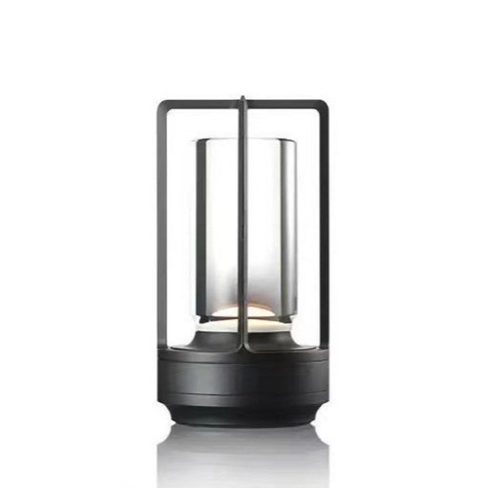 feinlux Lampion LED Lampion, LED fest integriert, Warmweißes Licht, Für Heimdekoration KristalllaterneTischlampe