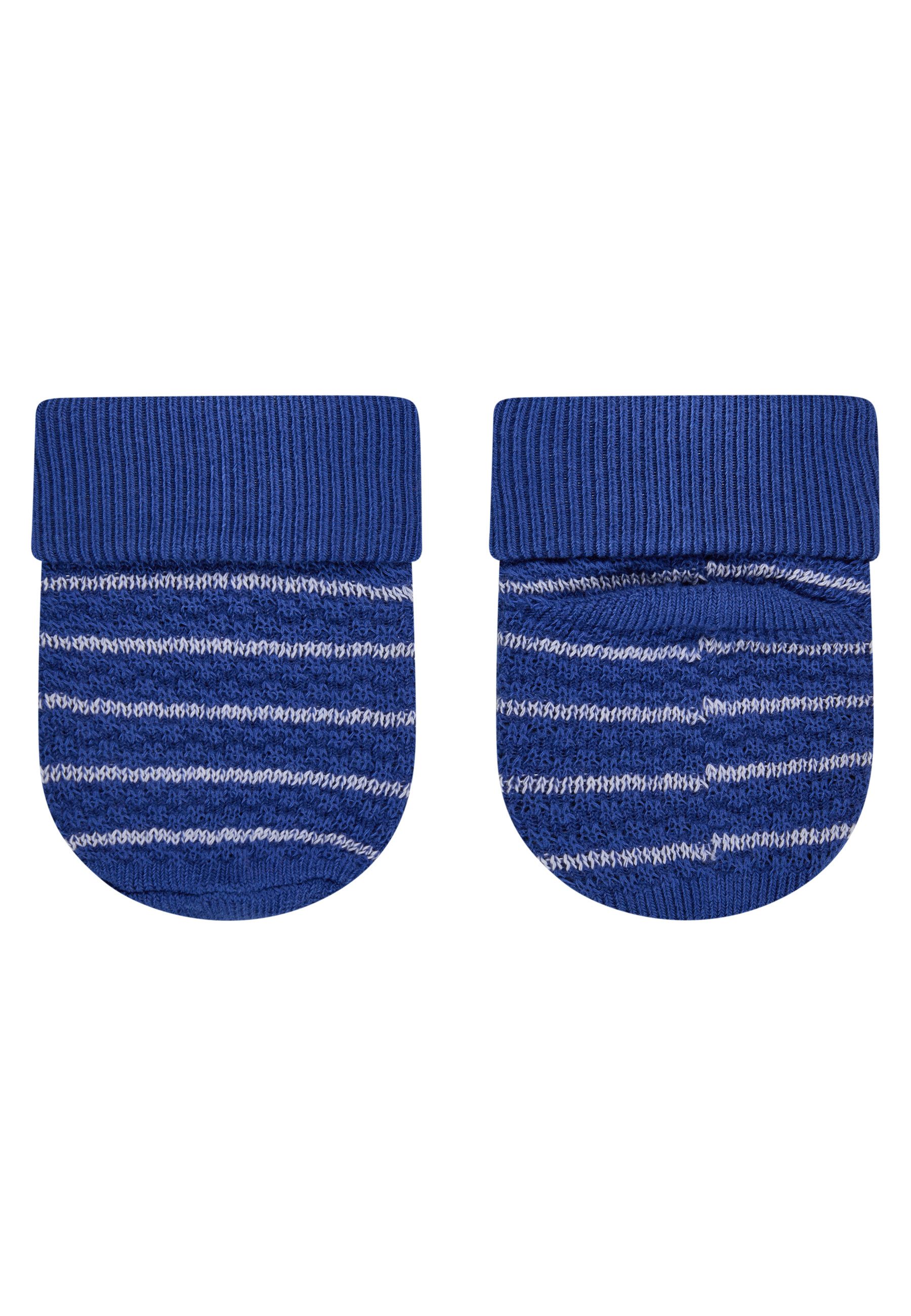 Sterntaler® Feinsöckchen Erstlingssocken 3er-Pack Fische (3-Paar, 3er-Pack) Erstlingssocken 3erPack m Umschlag, hoher Baumwollanteil, Geschenkbox