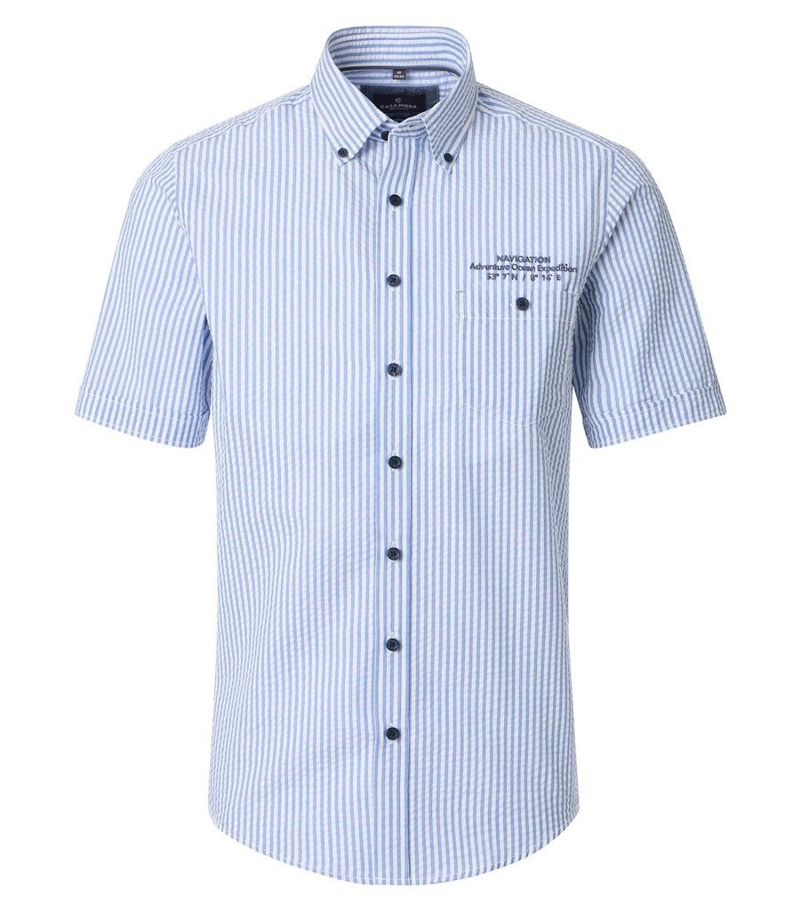 Blusenshirt B.D. Casual Short 1/2Arm