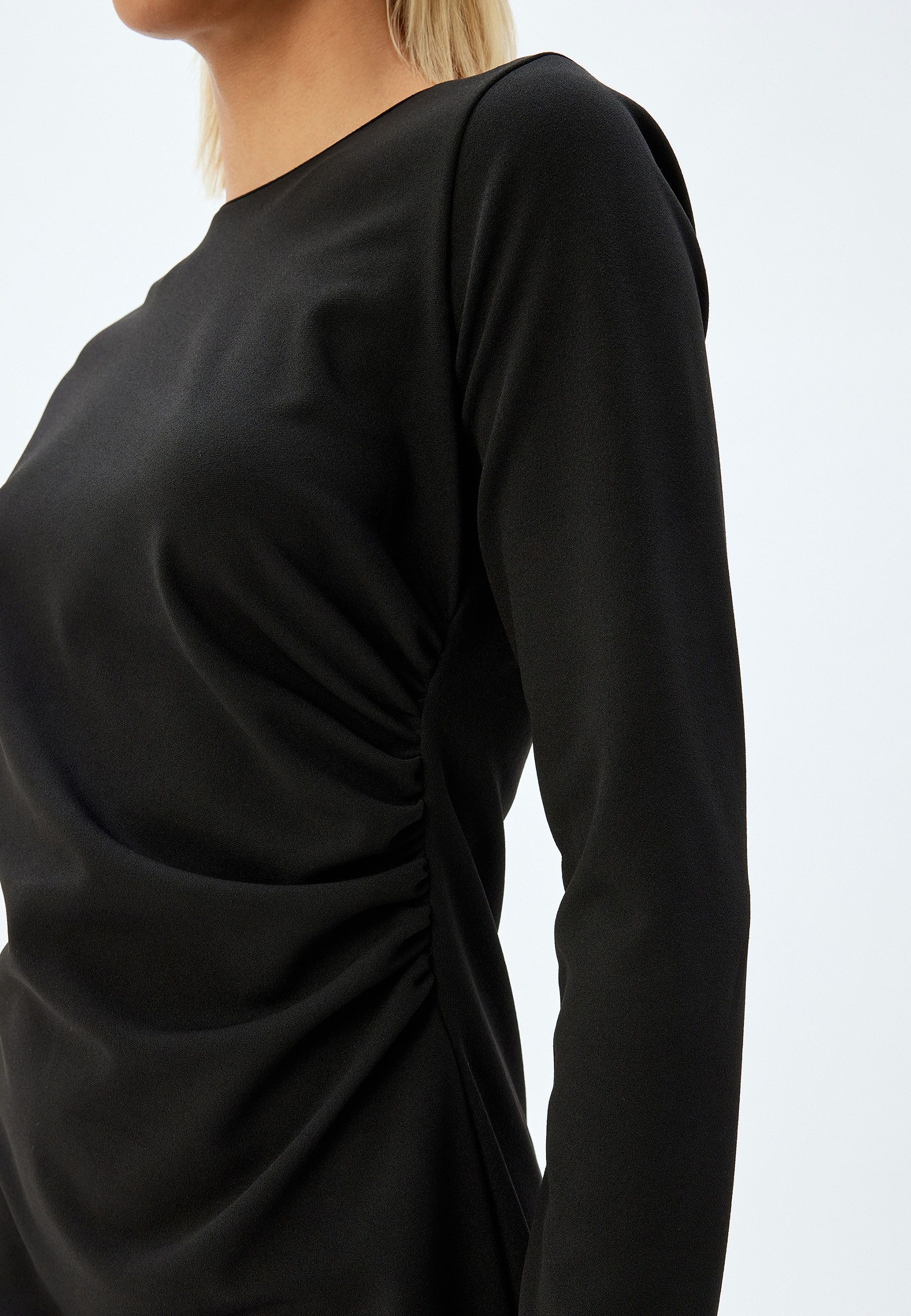 Koton Minikleid Mini Länge Mit Drapierdetail