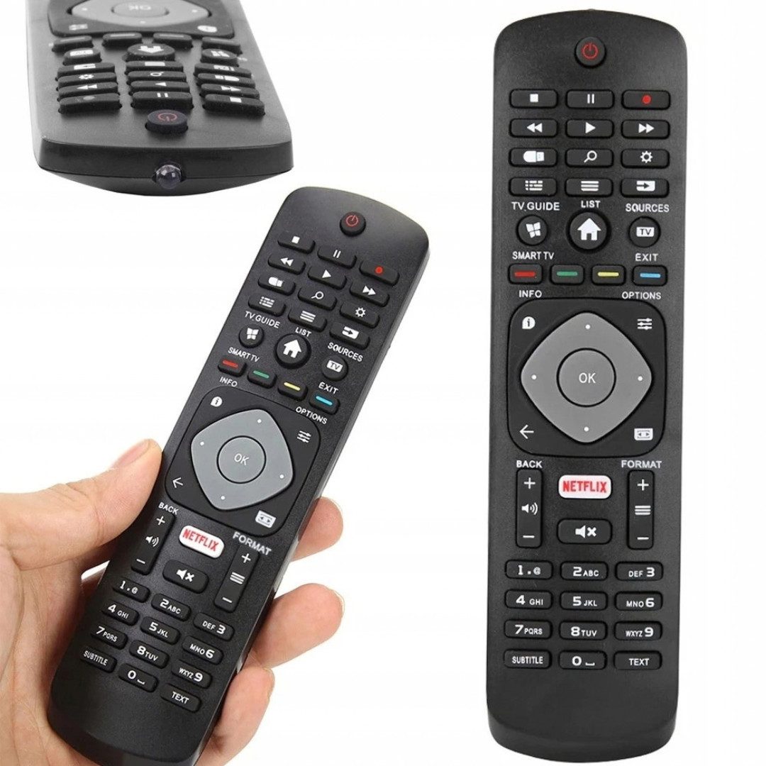 VERK GROUP Universal Fernbedienung für Philips Smart TV mit Netflix-Taste Fernbedienung von VERK GROUP