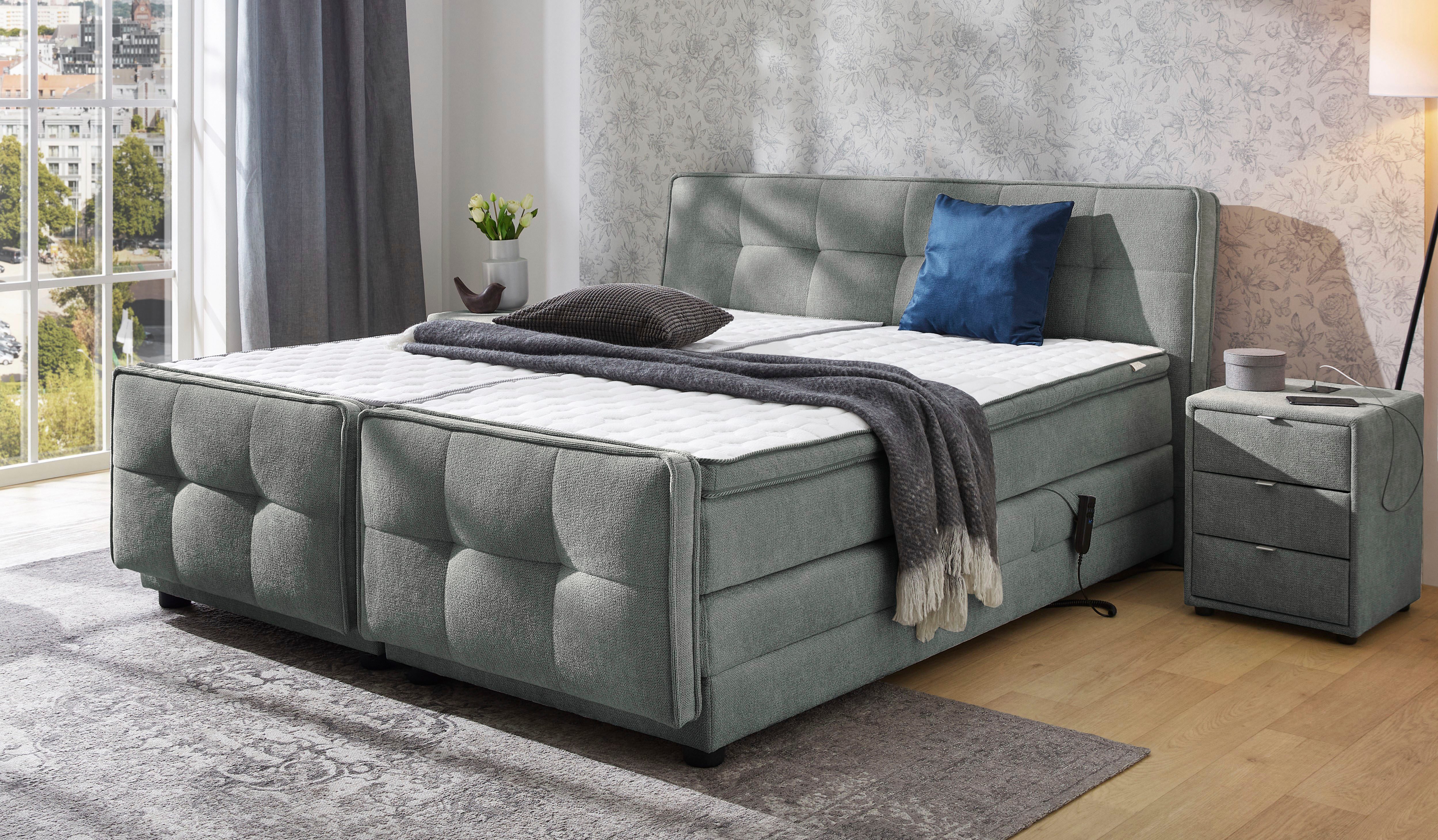 Jockenhöfer Gruppe Boxspringbett Paloma, Kopf- und Fussteil elektromotorisc günstig online kaufen