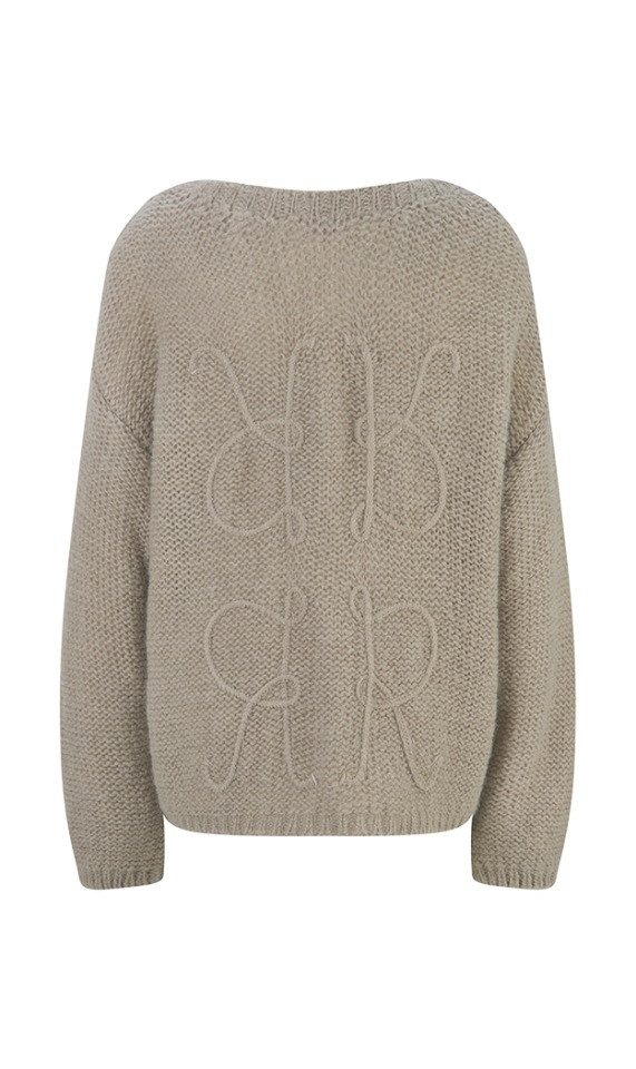 Riani Strickpullover Strickpullover aus Alpaka-Mix Weit