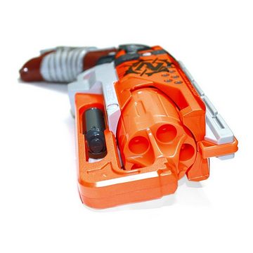 Metamorph Blaster Dartblaster Hammershot, Der beliebte Revolverblaster mit Einhand-Bedienung in der neuen Verpac