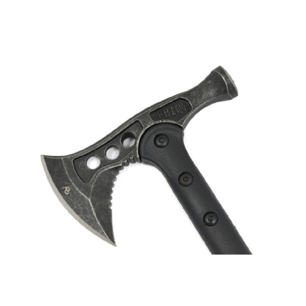 A. Blöchl Axt Axt, Tactical I TF2 schwarz neu, 700 g, 39 cm Länge, Öse am Griffende zum befestigen einer Schnur