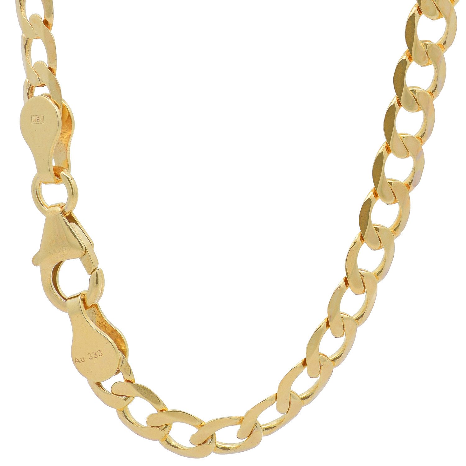 HOPLO Panzerkette Goldkette Panzerkette Armkette Breite 5,0 mm 19 cm 333-8 günstig online kaufen