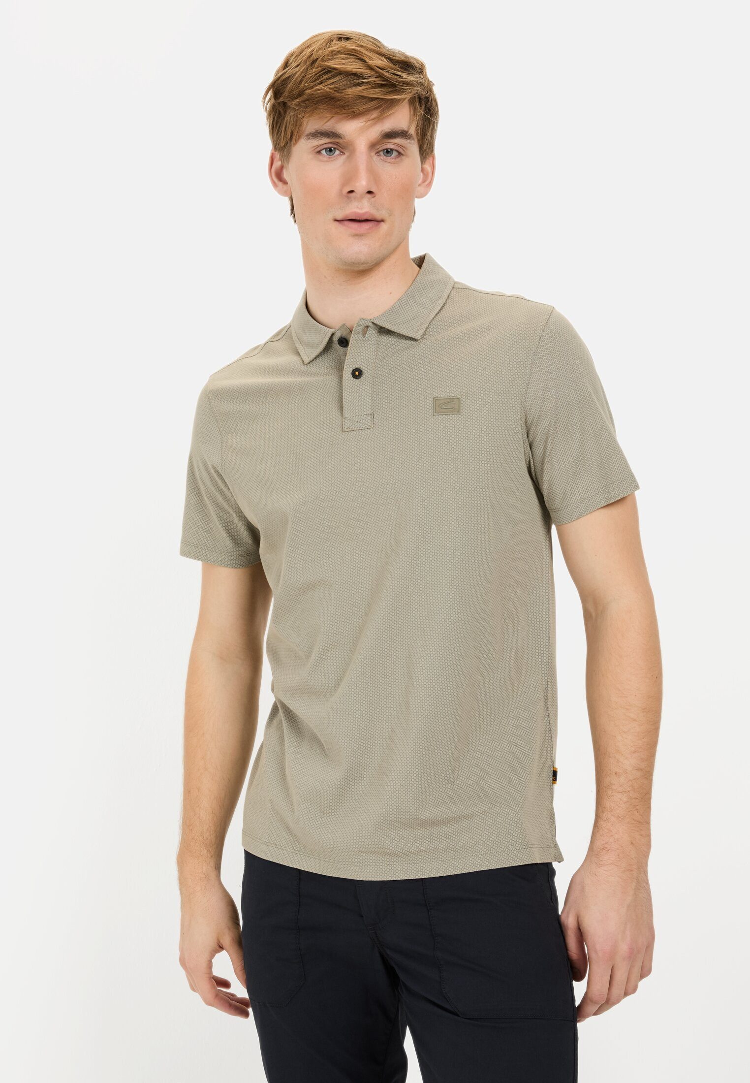 camel active Poloshirt aus reiner Baumwolle Kurzarm Polo Shirts_Poloshirt günstig online kaufen