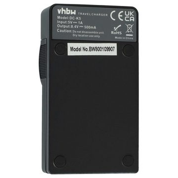 vhbw passend für Nikon DL24-85 d/1.8-2.8, DL18-50 f/1.8-2.8, DL24-500 Kamera-Ladegerät