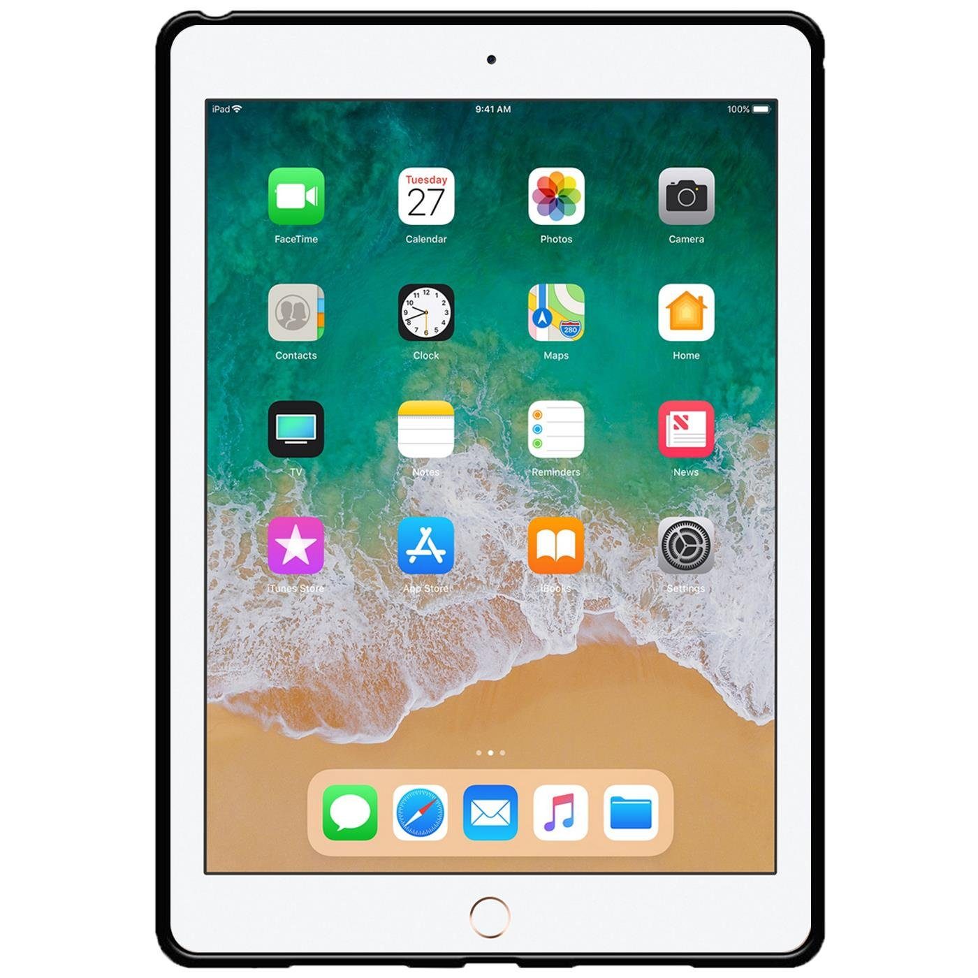 CoolGadget Tablet-Hülle »Silikon Case Tablet Hülle Für iPad Air« 24,6 cm  (9,7 Zoll), Hülle Schutzhülle matt Slim Cover für Apple iPad Air 1.  Generation