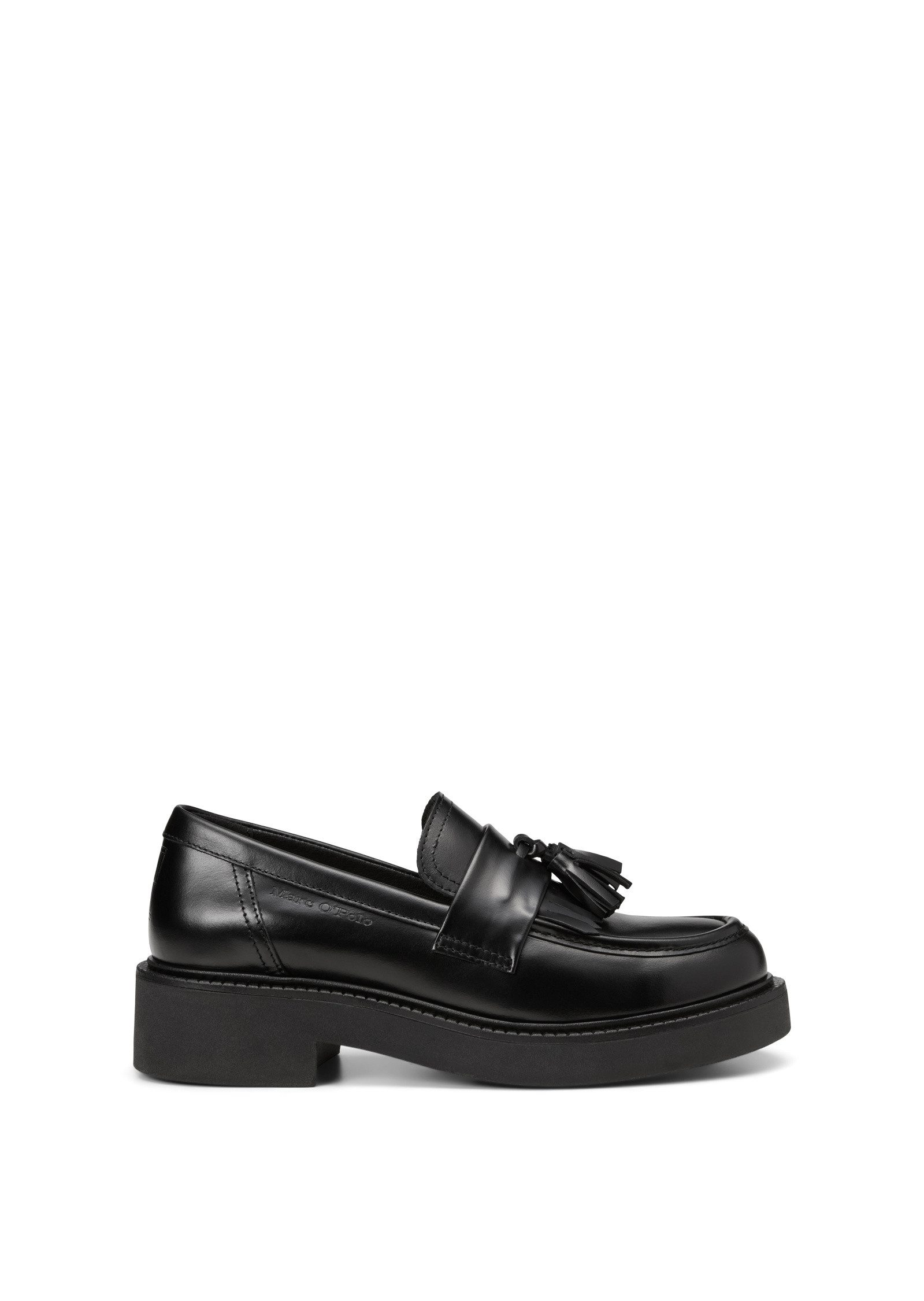 Marc O'Polo aus glänzendem Kalbleder Loafer günstig online kaufen