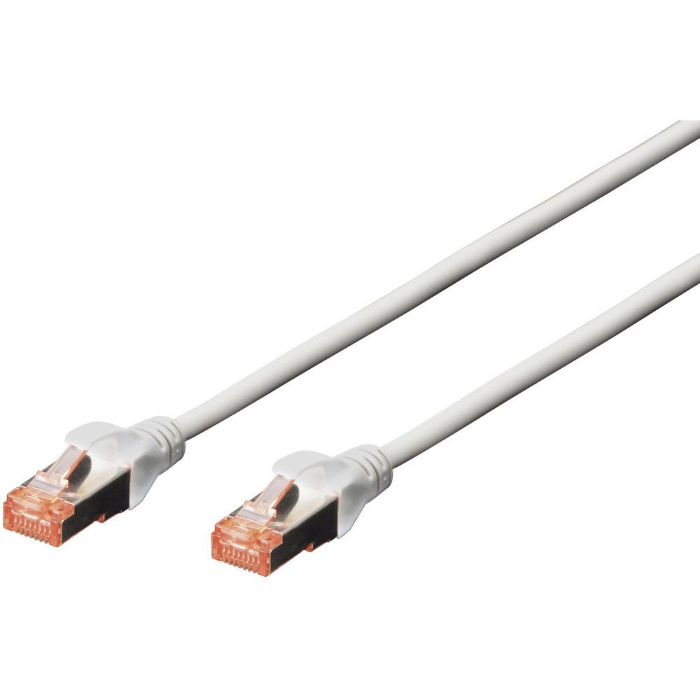 Digitus Digitus DK-1644-010 RJ45 Netzwerkkabel, Patchkabel CAT 6 S/FTP 1.00 m Netzkabel, (1.00 cm)