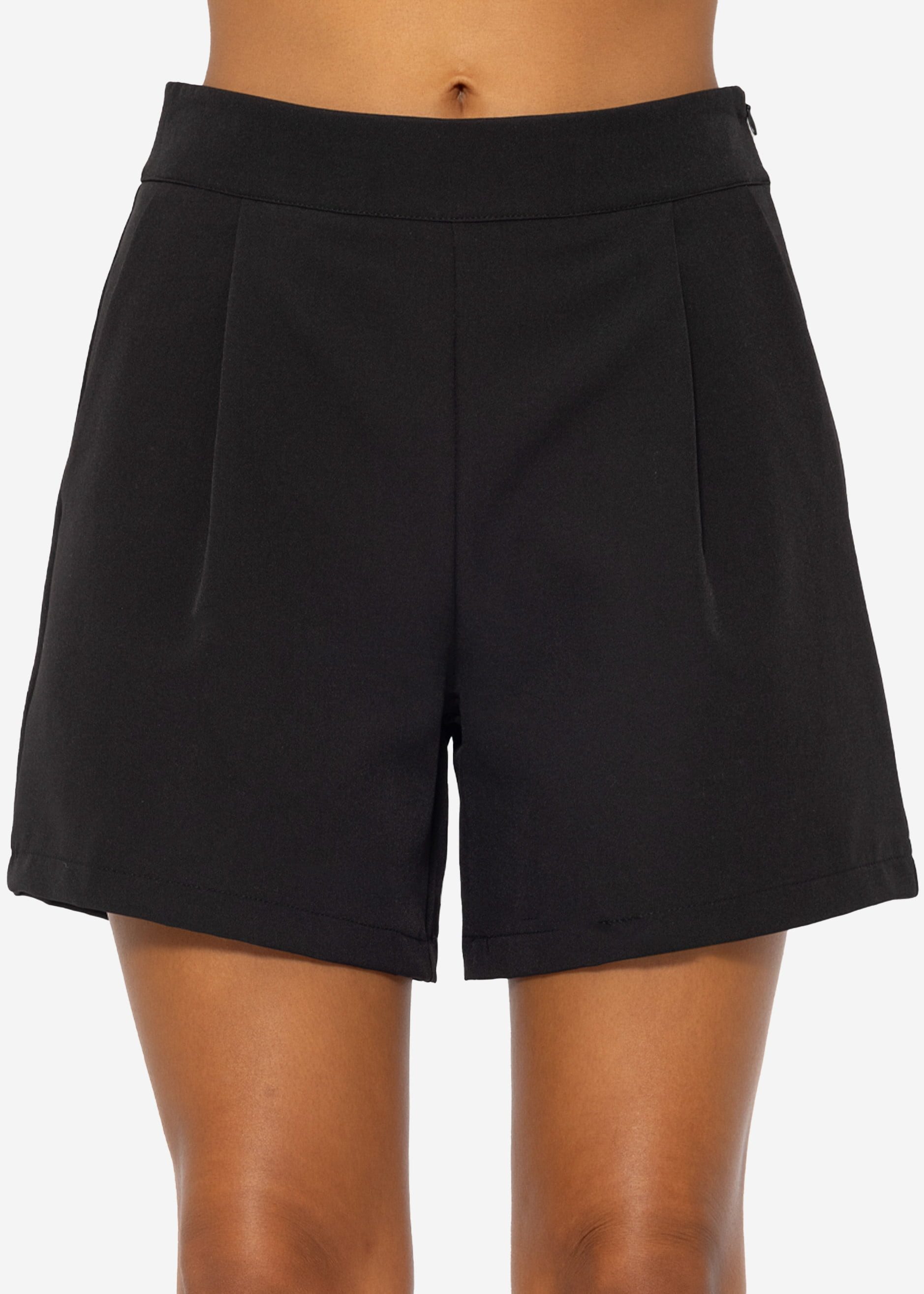 SASSYCLASSY Shorts Bundfalten Damen Shorts Elegante günstig online kaufen