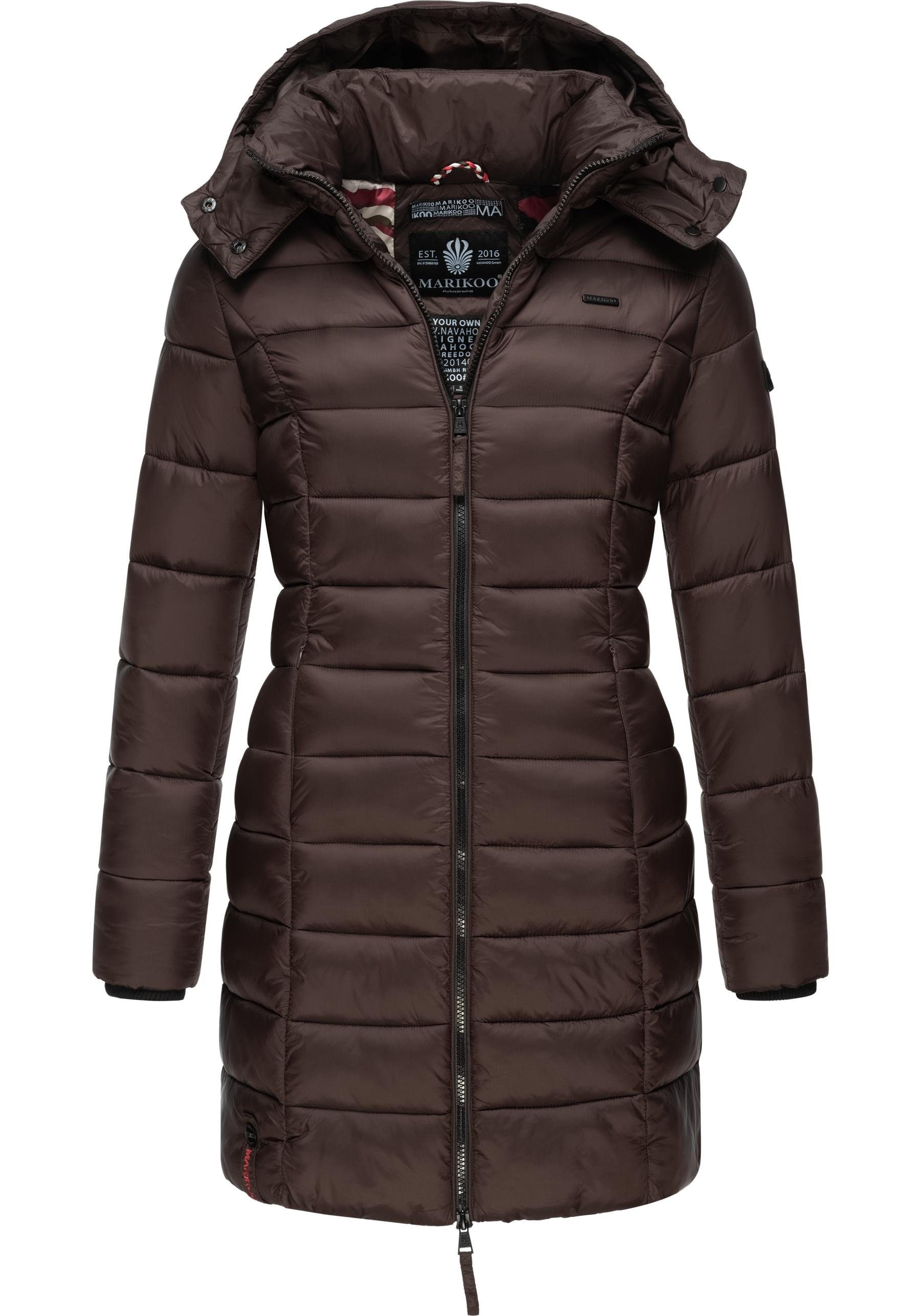 Marikoo Steppmantel Abendsternchen zeitloser Wintermantel mit günstig online kaufen