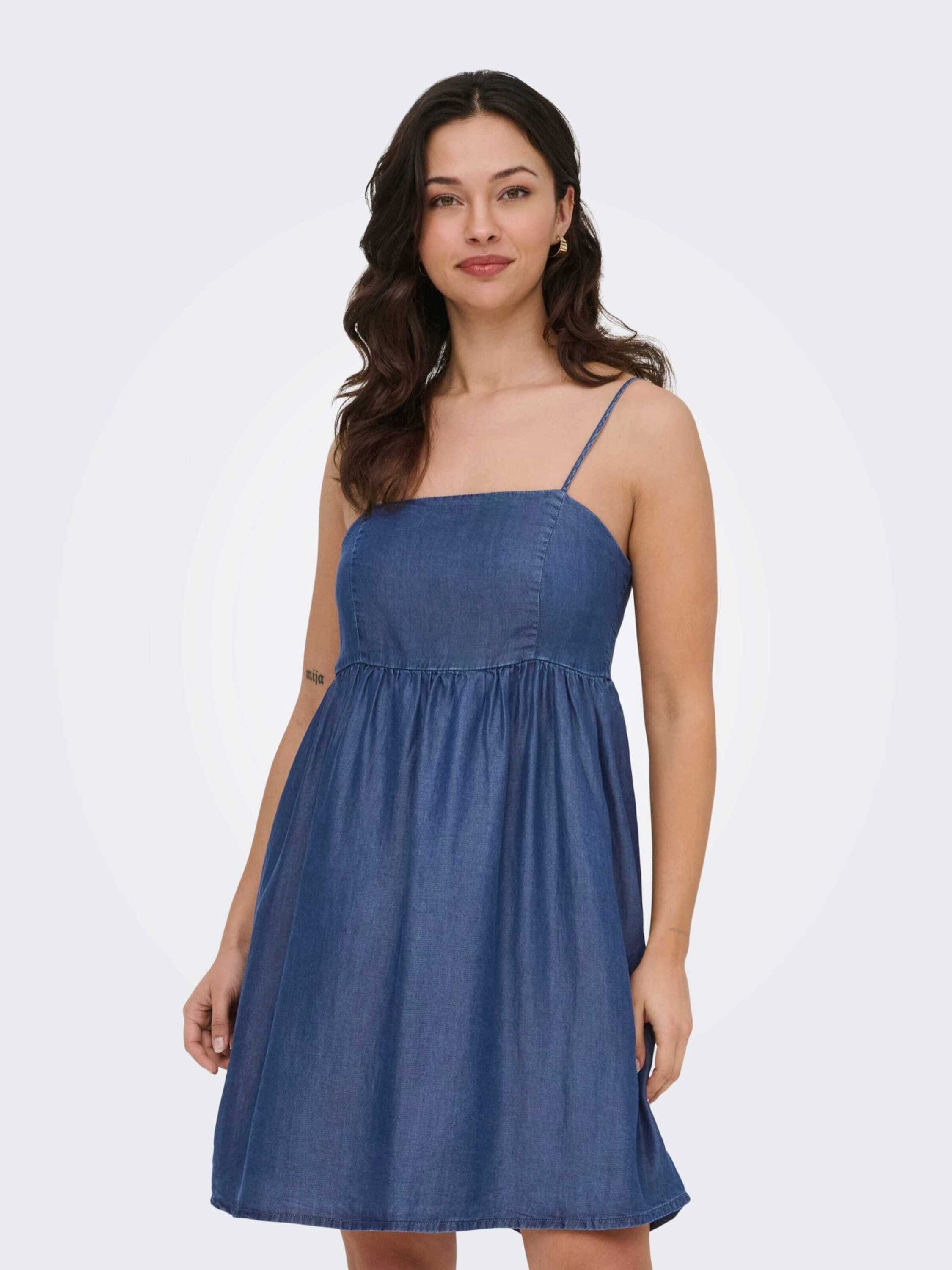 ONLY Minikleid ONLPEMA (1-tlg) Drapiert/gerafft