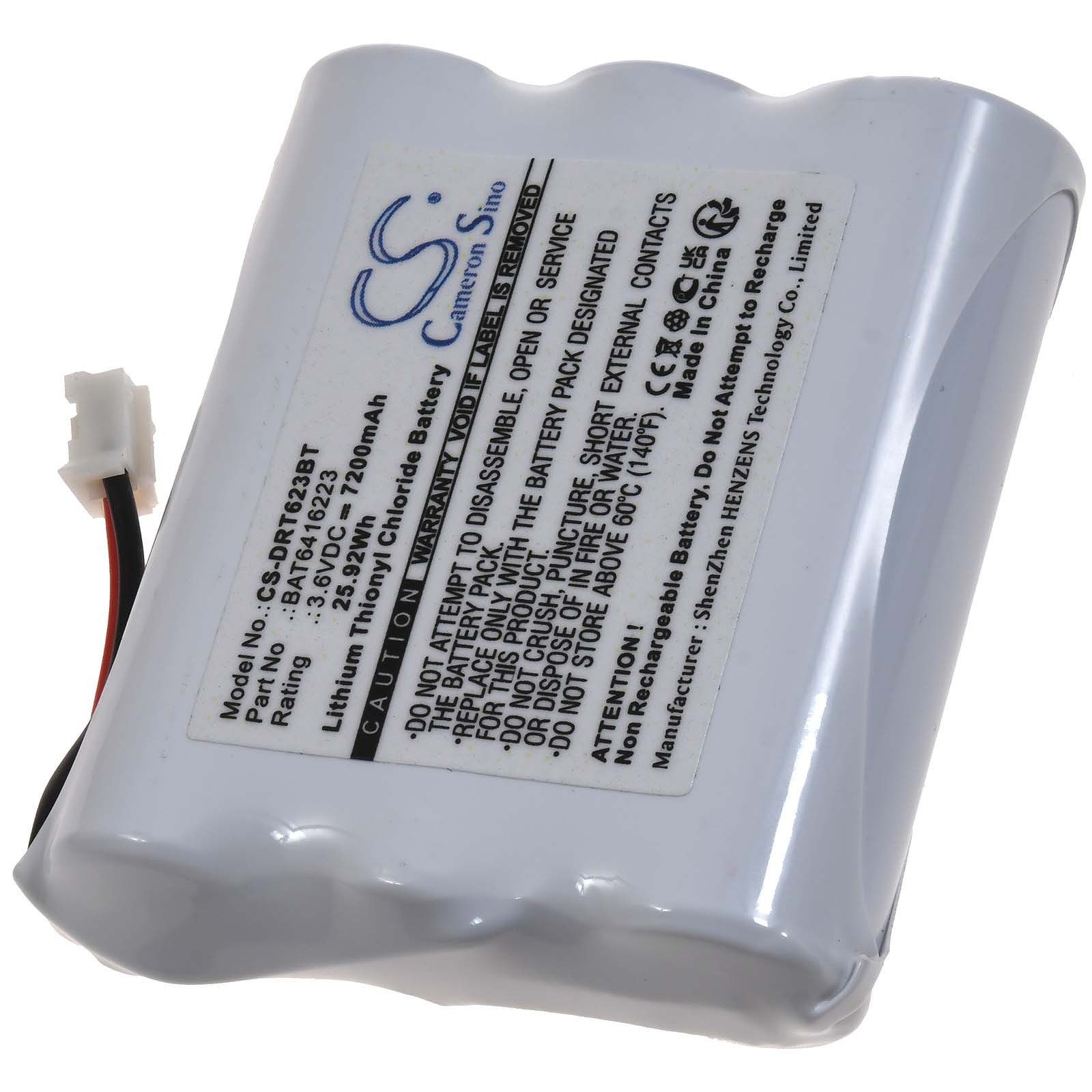 Powery Batterie für Delta Dore CLT 8000 TYXAL+ Batterie, (3.6 V)