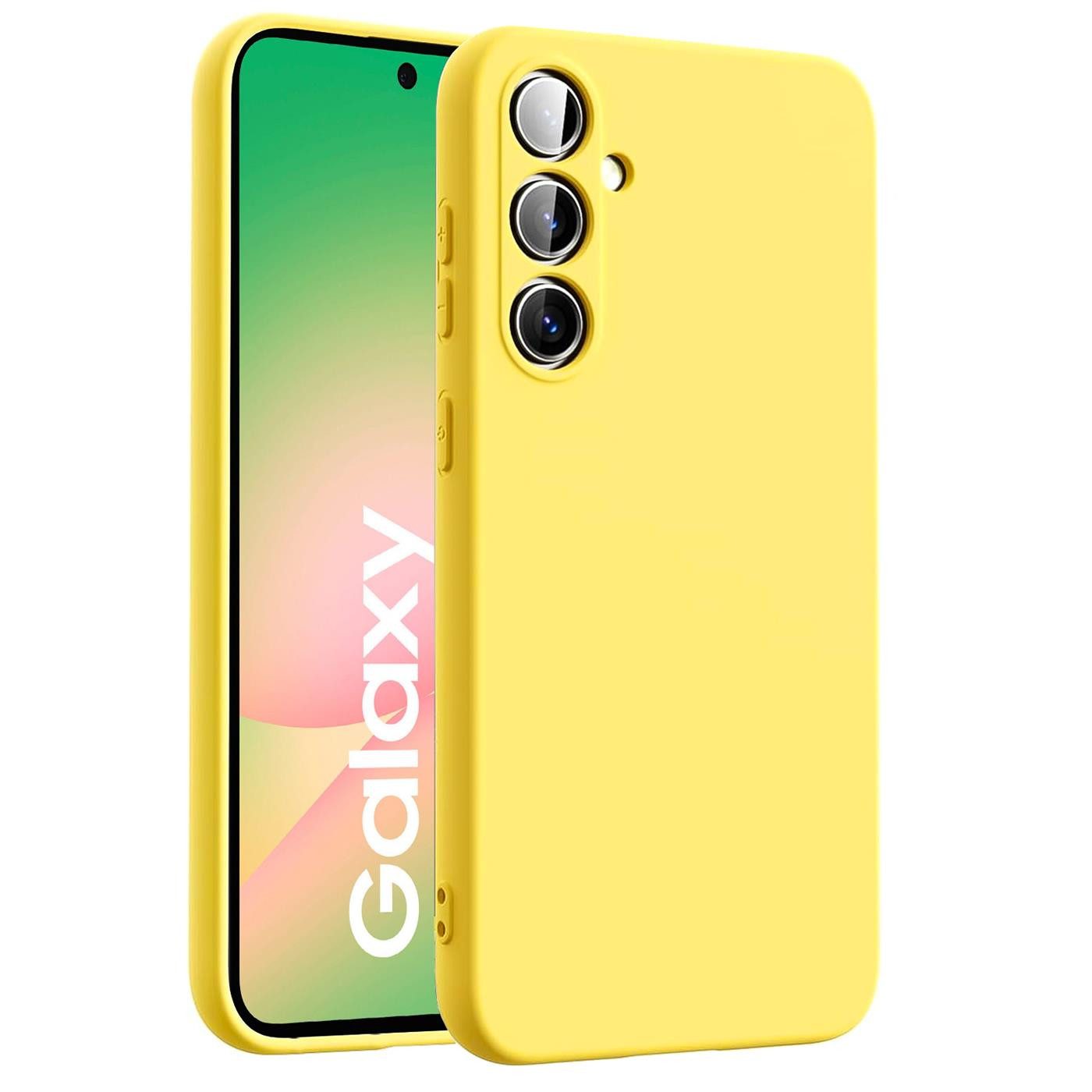 CoolGadget Handyhülle Silikon Colour Series Slim Case für Samsung Galaxy A56 5G 6,7 Zoll, Hülle weich Handy Cover für Samsung A56 5G Schutzhülle