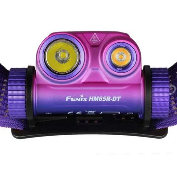 Fenix LED Stirnlampe HM65R-DT LED Stirnlampe 1300 Lumen nebula