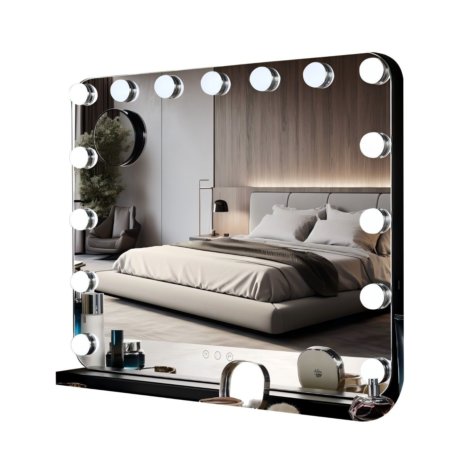 TLGREEN Kosmetikspiegel mit beleuchtung, (58x46 cm günstig online kaufen