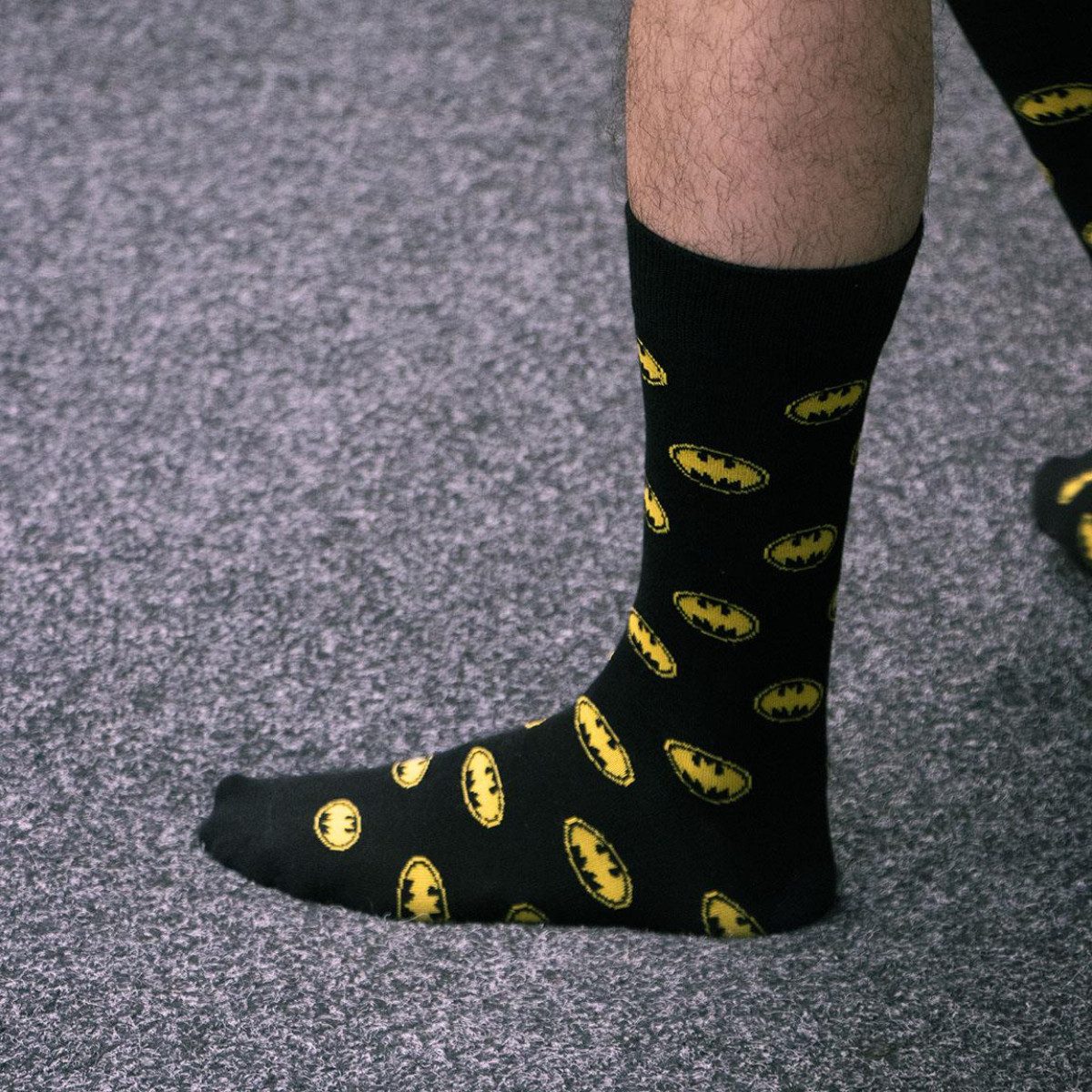 Batman Socken Fan 1 Paar Socken in Größe 38–45 für täglichen Komfort
