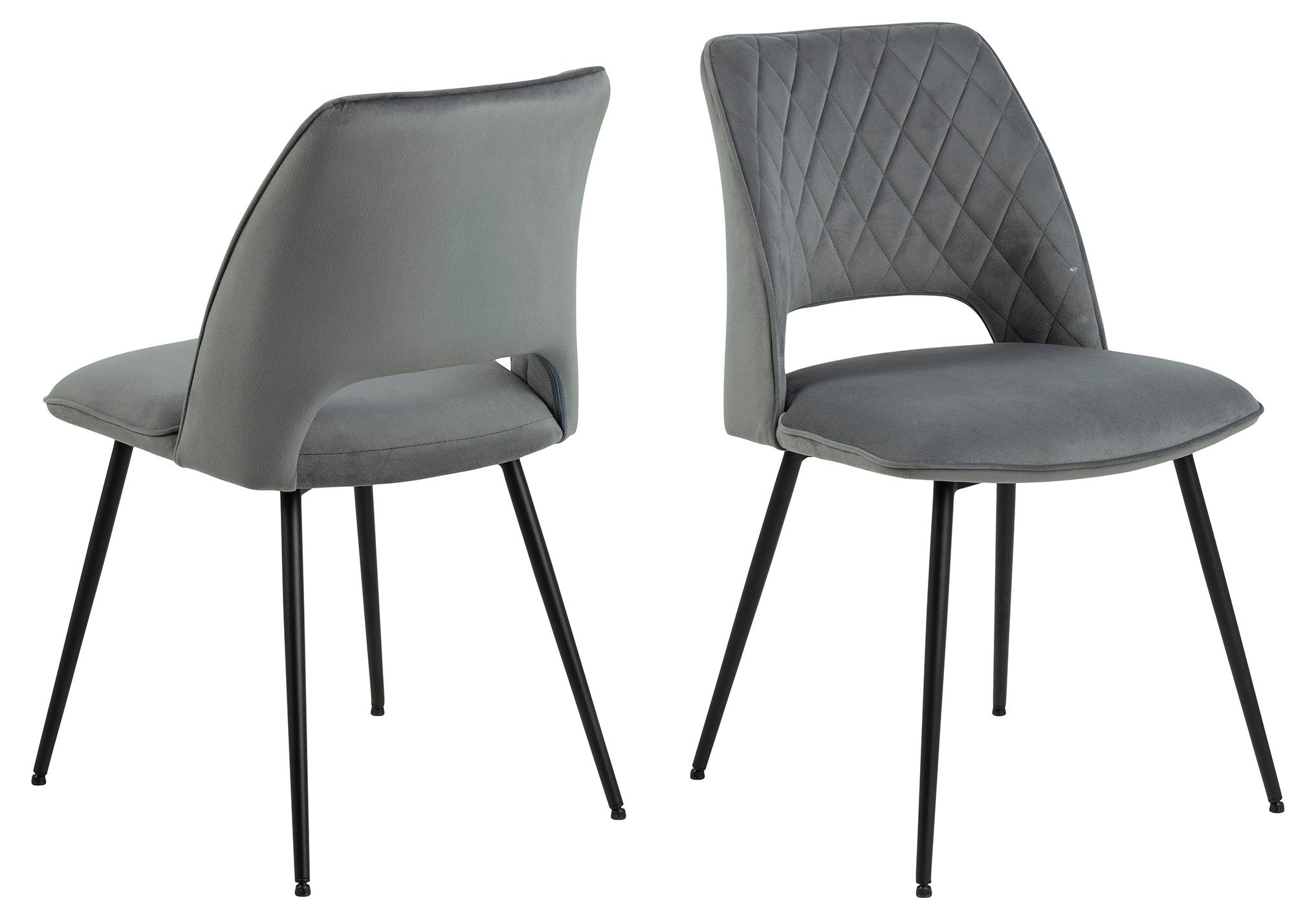 Esszimmerstuhl Design Esszimmerstuhl SOH-1 Stuhl Stühle Samt Esszimmer