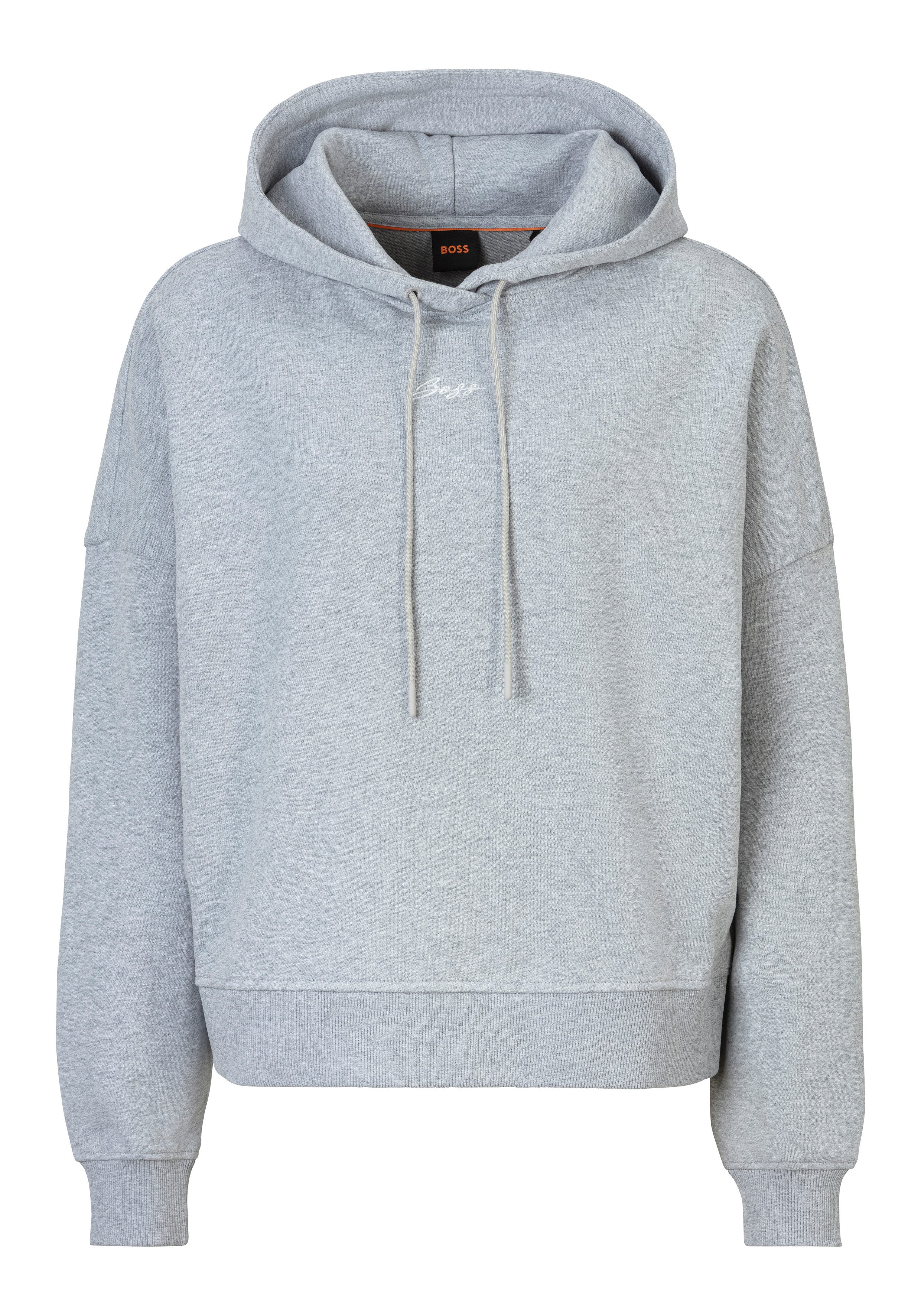 BOSS ORANGE Hoodie Ehoody Premium Damenmode mit gesticktem Logo günstig online kaufen