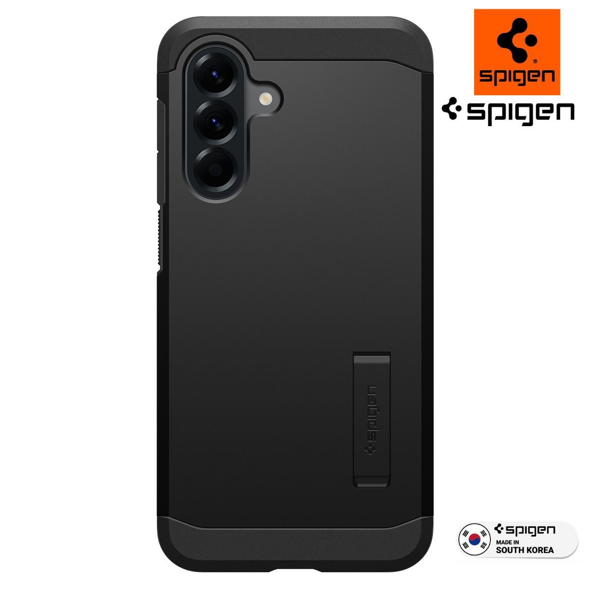 Spigen Smartphone-Hülle Handyhülle Für Samsung Galaxy A56 5G Schutzhülle Ständer Hülle, Ständer, Doppelbeschichtung, Kabelloses Laden, Robust