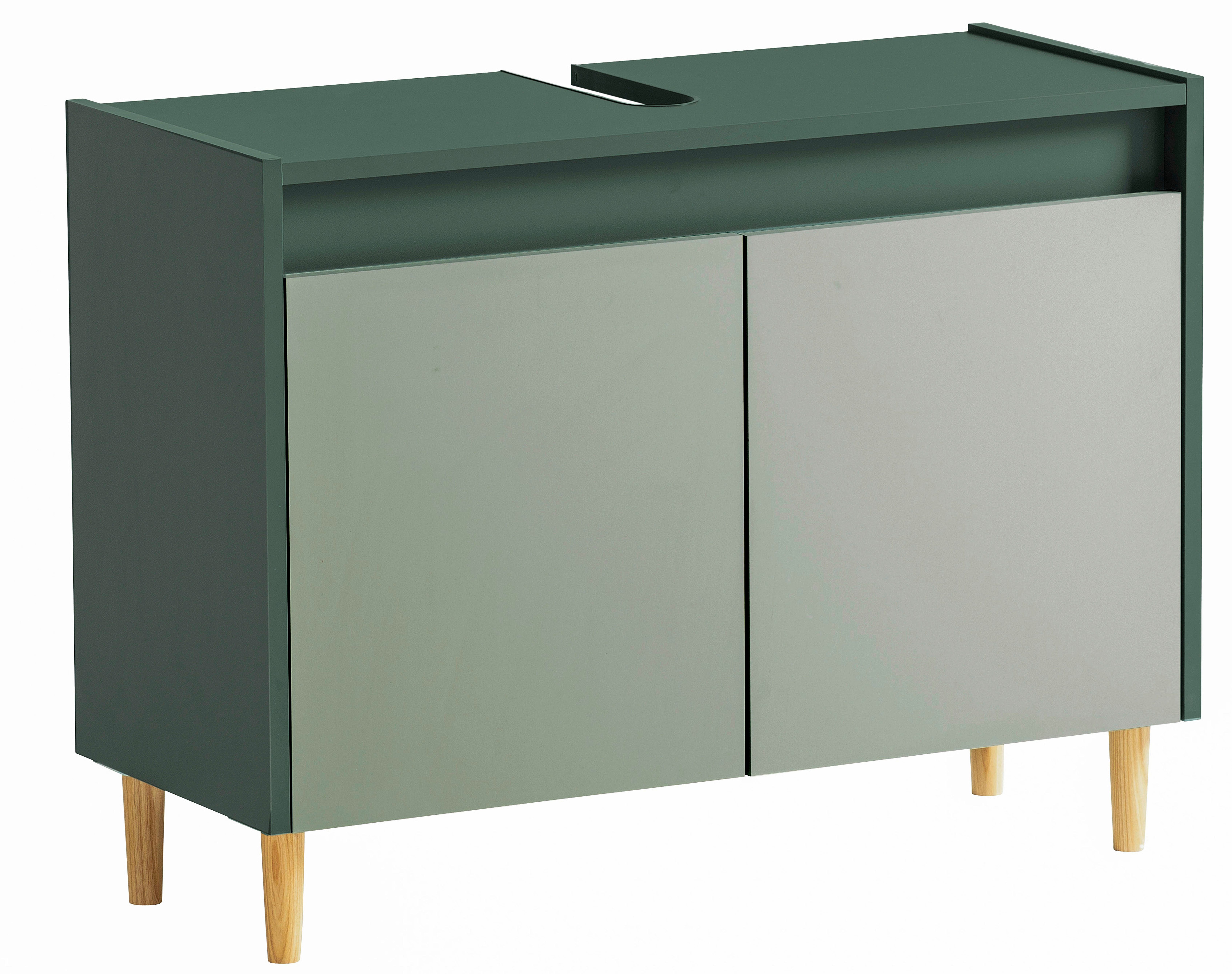 welltime Waschbeckenunterschrank Lovis, Waschbeckenunterschrank, Made in Germany, B: 80 cm Solide Verarbeitung - Dieses Produkt ist in Deutschland gefertigt