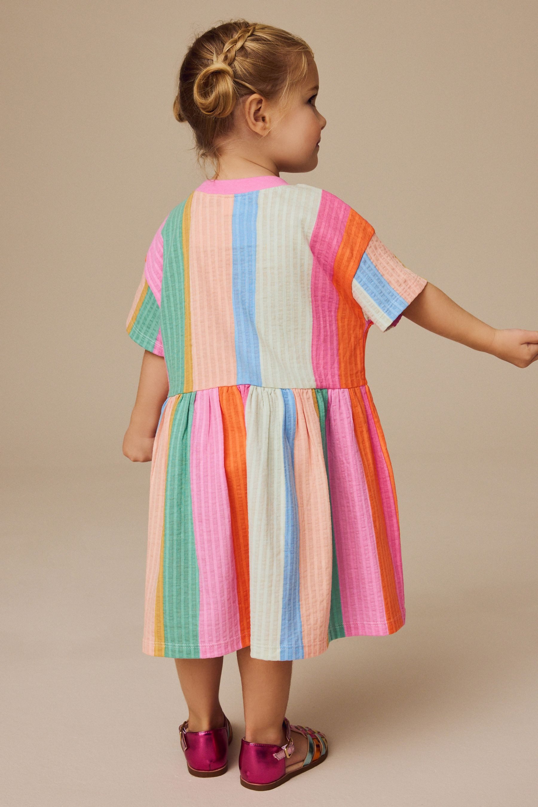 Next Stillkleid Kurzärmliges Kleid aus 100 % günstig online kaufen
