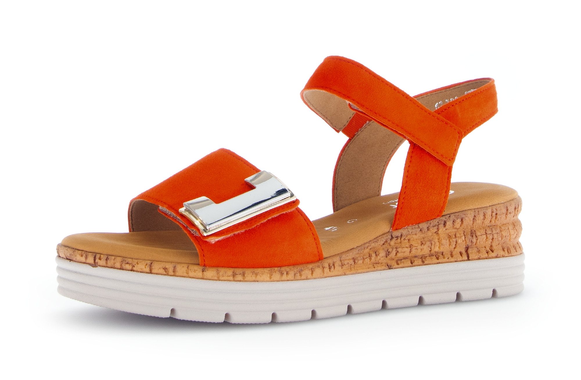 Gabor GENUA Keilsandalette, Riemchensandale, Komfortschuh, Schmuckelement, günstig online kaufen