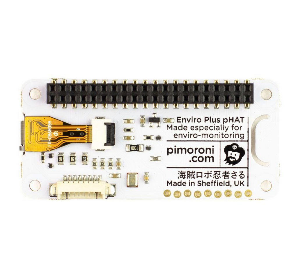 Thumbnail - Pimoroni Sensor Enviro + Air Quality pHAT für Raspberry Pi