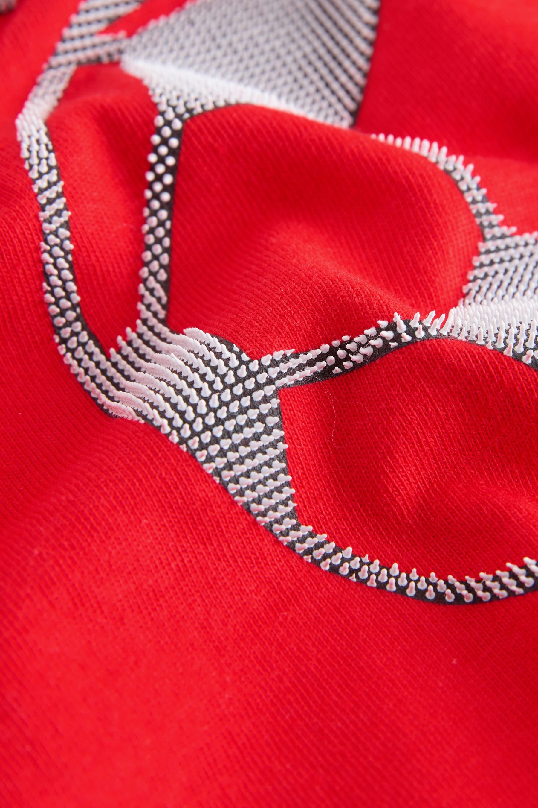 Next Print-Shirt Relaxed Fit Kurzarm-T-Shirt mit Grafikprint (1-tlg)