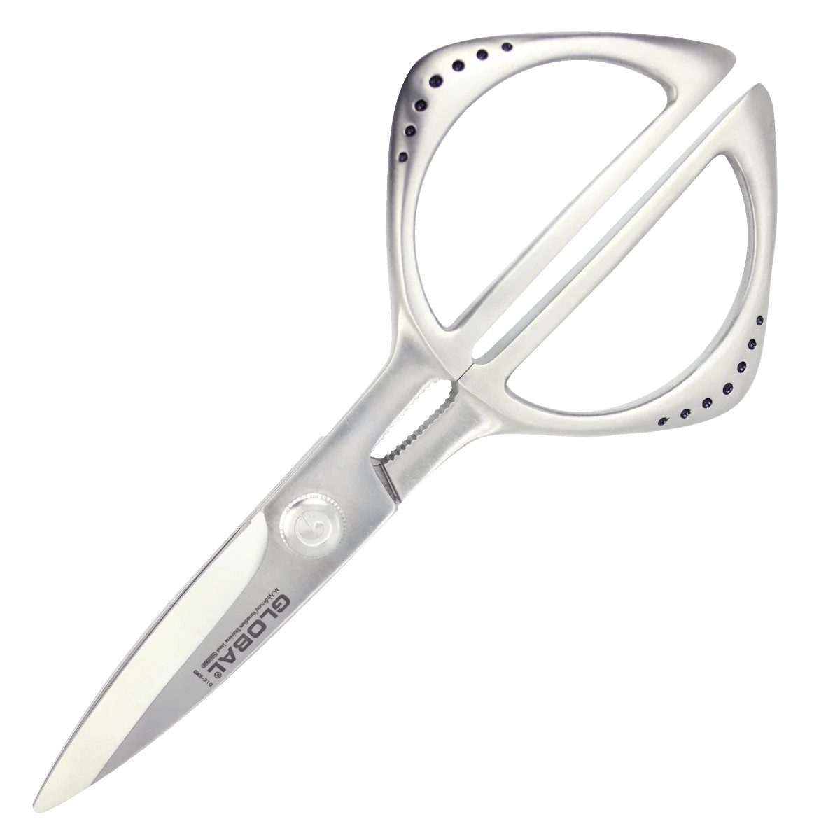 GLOBAL Messer-Set Global G-2210 Set: G-2 Kochmesser und Schere GKS-210, GKS-2210