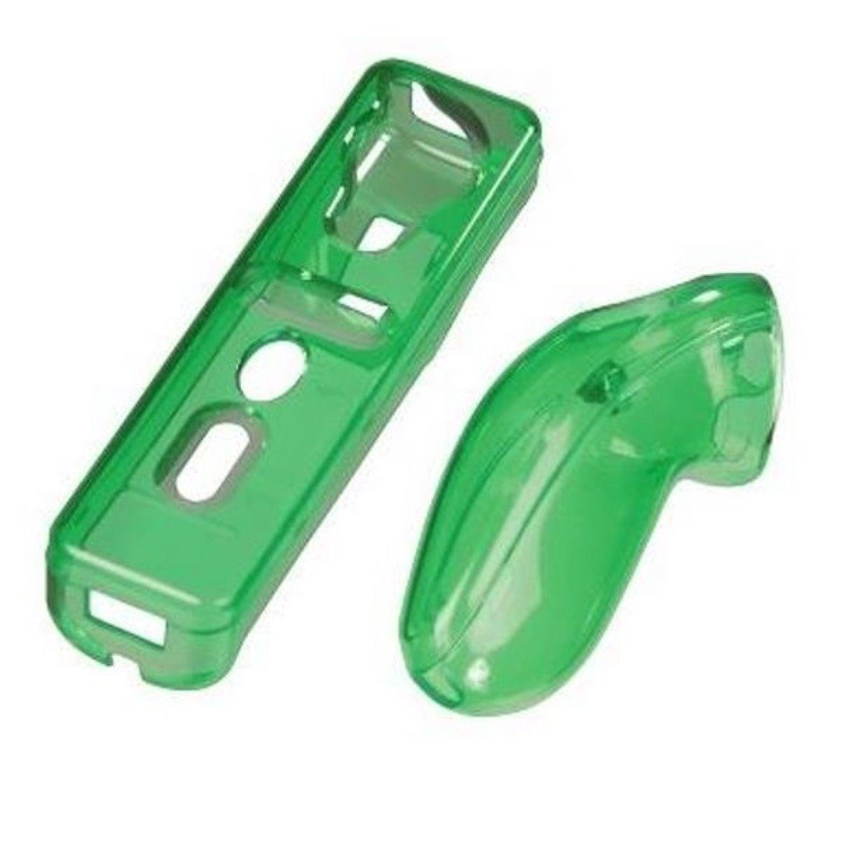 Hama Konsolen-Tasche Hard-Case Set Schutz-Hülle Cover Skin, passend für Nintendo Wii Wiimote Nunchuck Controller Fernbedienung