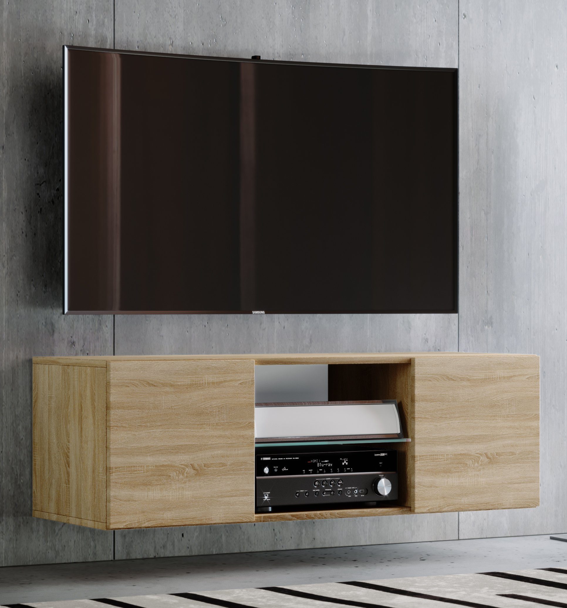 VCM TV-Board Holz TV Wand Hänge günstig online kaufen