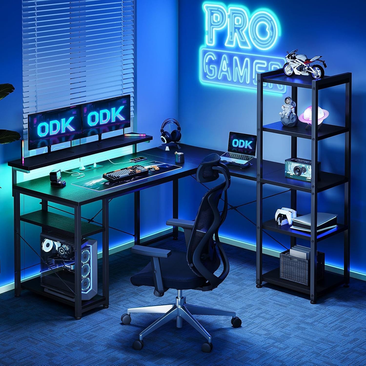 ODK Gamingtisch ODK L Form Gaming günstig online kaufen
